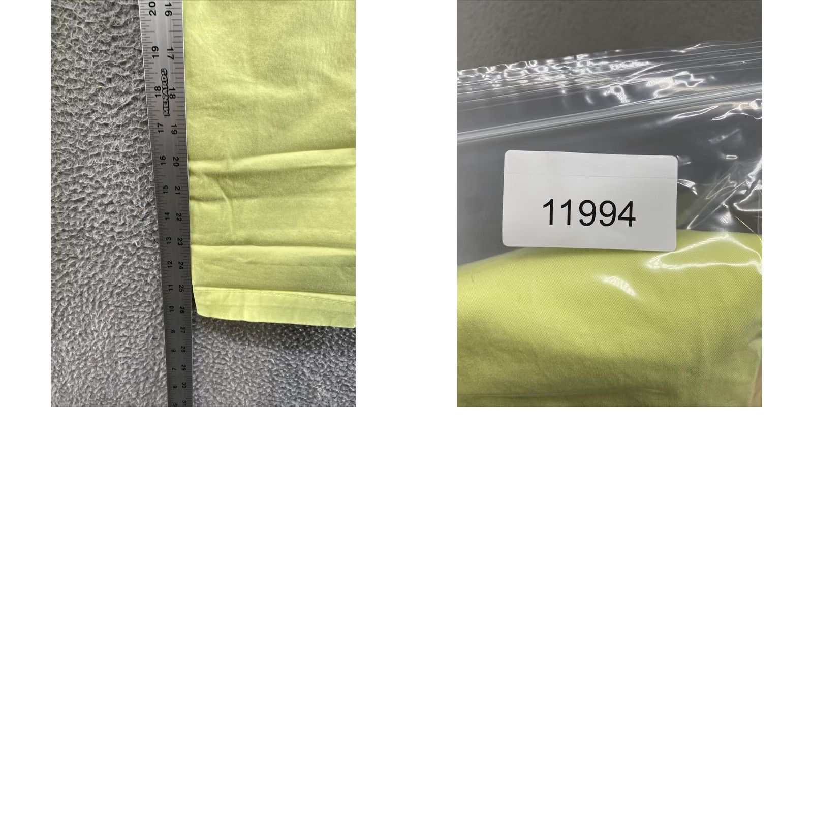 Tommy Hilfiger Tommy Hilfiger Womens Pants Neon Lime Green Roll Up Tab 12 Denim Cotton 90s City Hip Hop Logo Casual Workwear Pants Womens Size 34" / US 12 / IT 48 - 9 Thumbnail