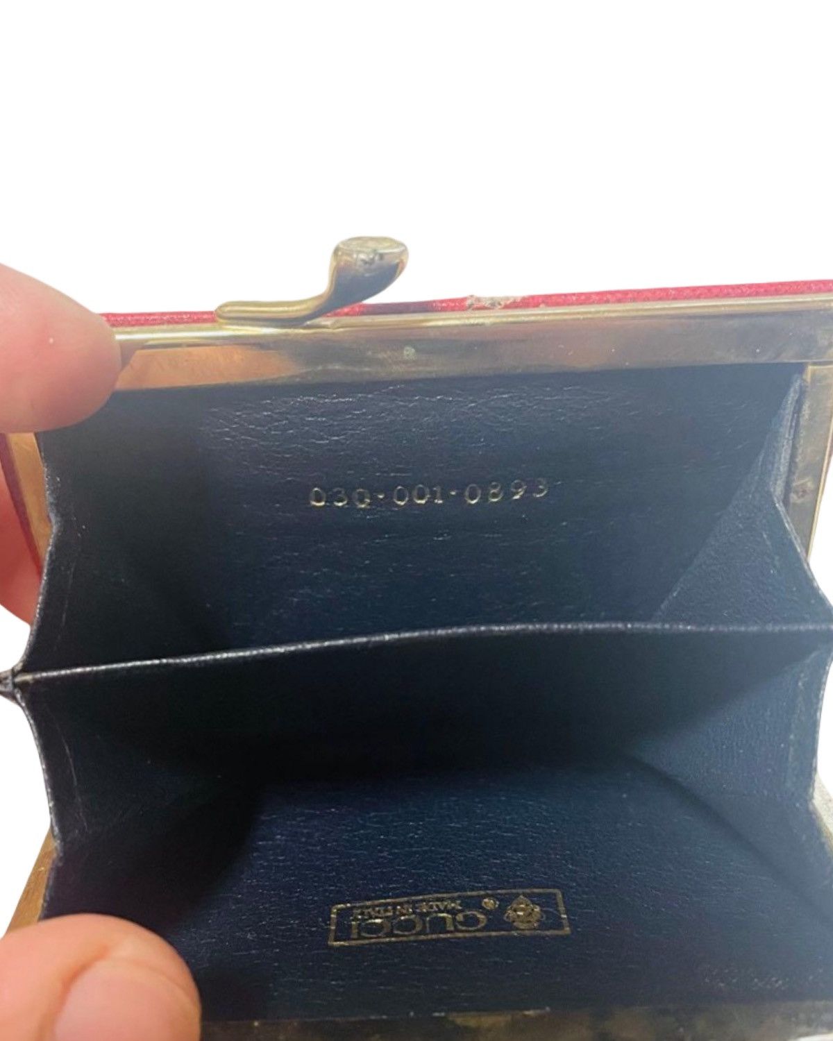 Gucci 🔥Vintage🔥 GUCCI Leather Coincase Size ONE SIZE - 8 Thumbnail