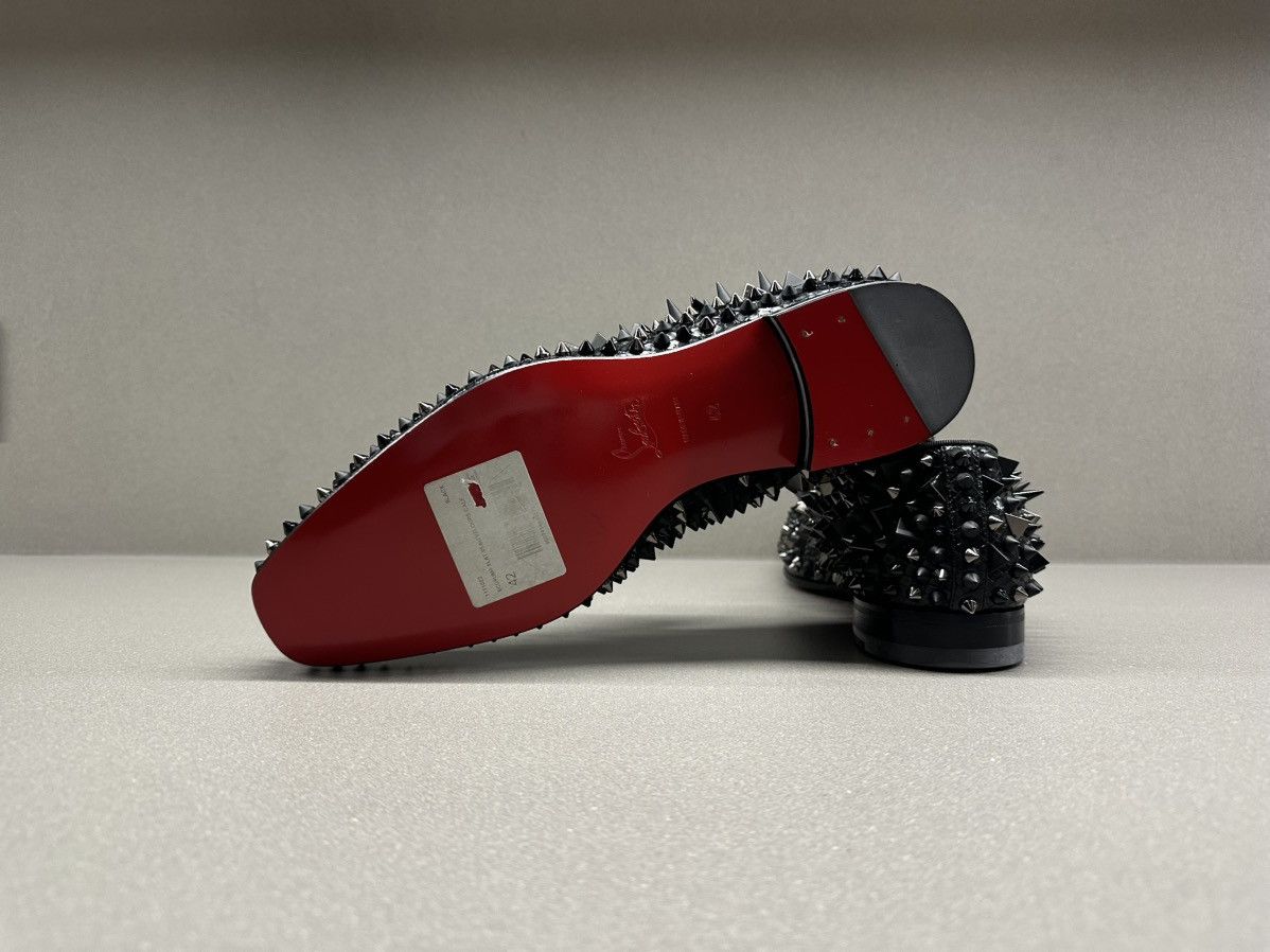 Christian Louboutin Christian Louboutin Dandy Pik Pik Flat Black / Mix Black Size US 9 / EU 42 - 8 Thumbnail