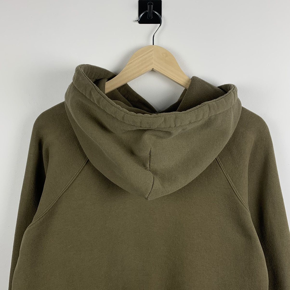 Allsaints Allsaints Big Logo Hoodie Khaki Green Designer Luxury Size XS / US 0-2 / IT 36-38 - 15 Thumbnail