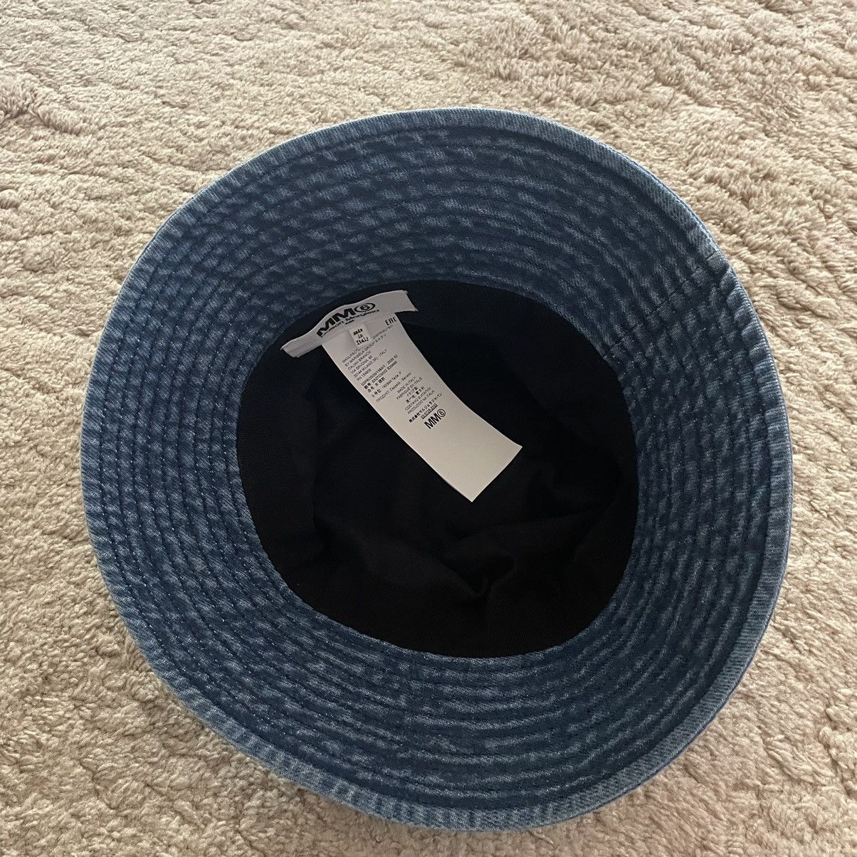 Maison Margiela Mm6 maison margiela denim bucket hat Size ONE SIZE - 6 Thumbnail