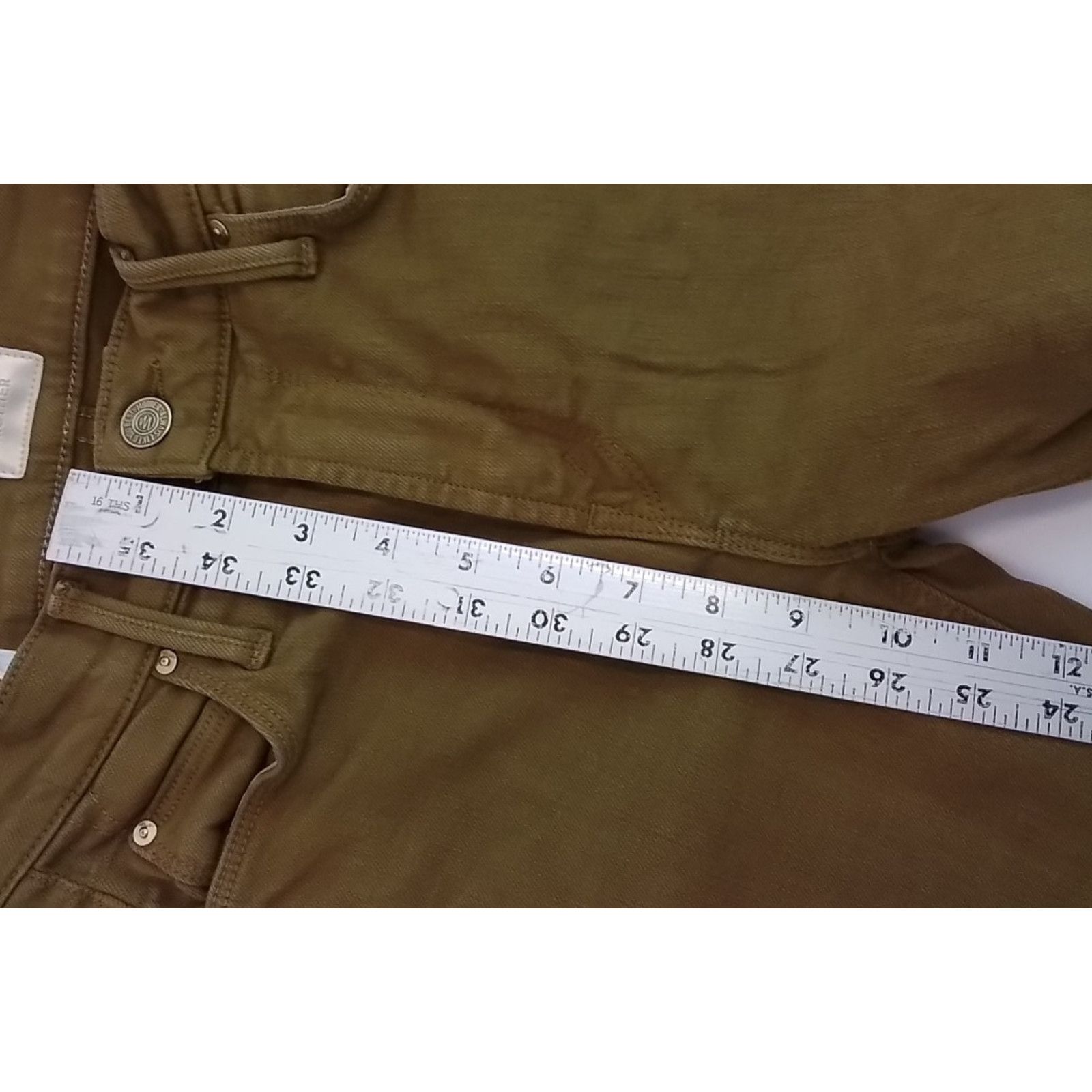 MOTHER Mother The Mid Rise Dazzler Jeans Women's 24 Brown Ankle Size 24" / US 00 / IT 34 - 15 Thumbnail