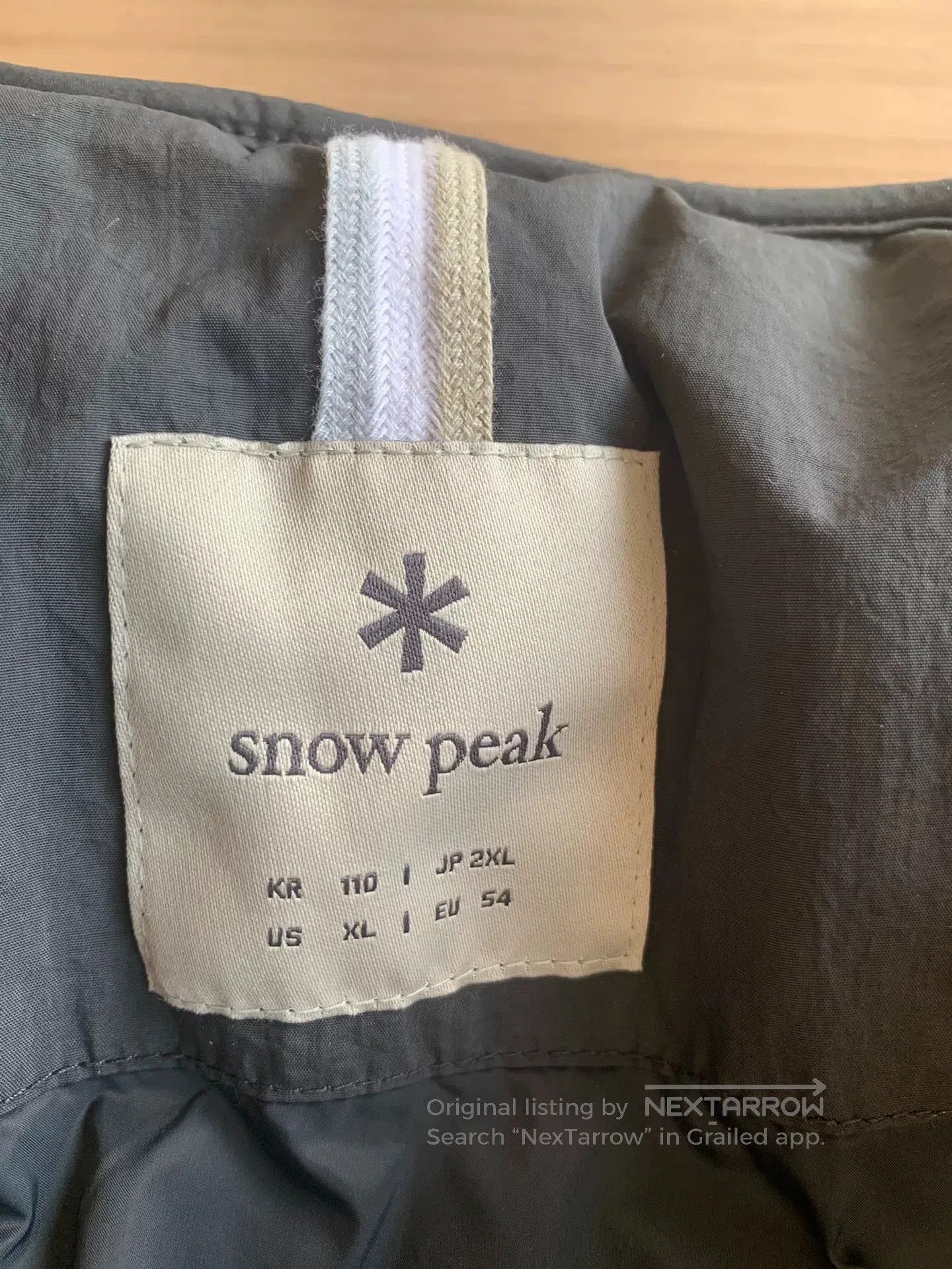 Snow Peak Snow Peak Men's Round Collar Down Jacket. Size US XXL / EU 58 / 5 - 4 Thumbnail