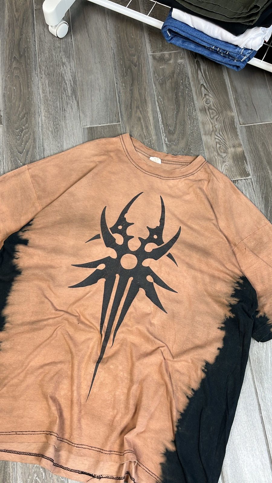 Vintage Vintage Promodoro hellish symbolism style tee Size US L / EU 52-54 / 3 - 2 Thumbnail