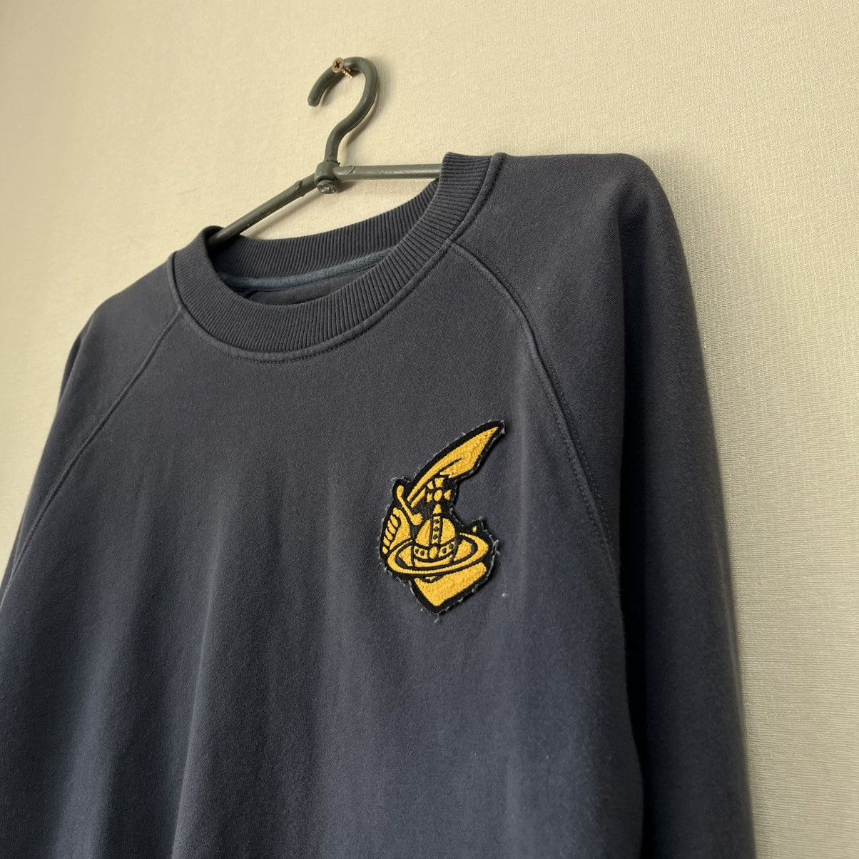 Vivienne Westwood Vintage Vivienne Westwood Sweatshirt Big Logo Orb Pullover Size US S / EU 44-46 / 1 - 2 Thumbnail