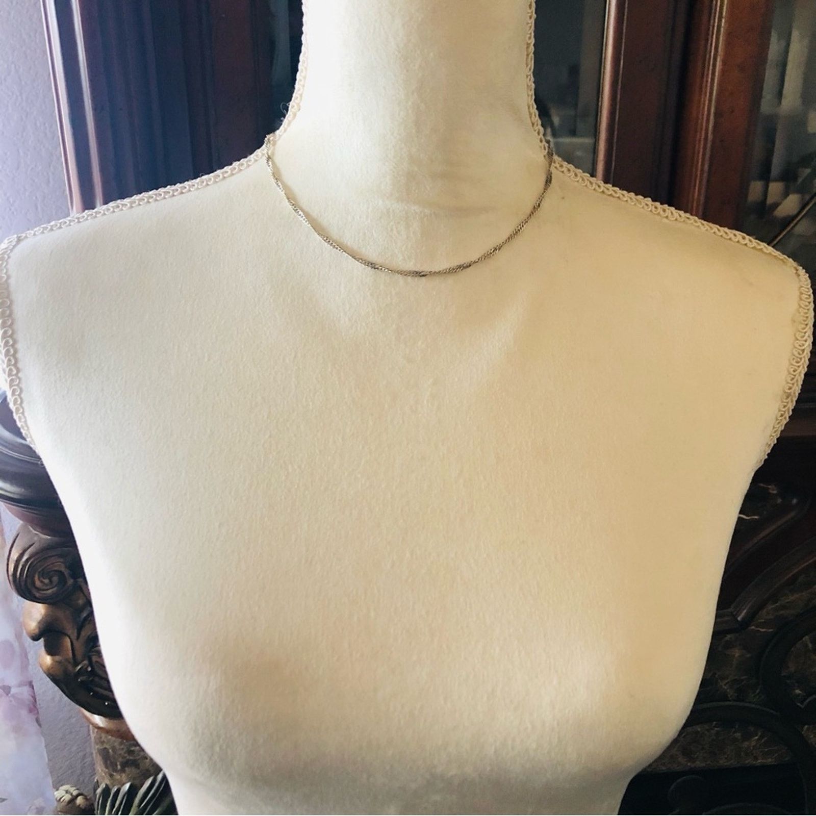 Vintage Vintage Italy 925 sterling silver Singapore chain necklace Size ONE SIZE - 5 Thumbnail