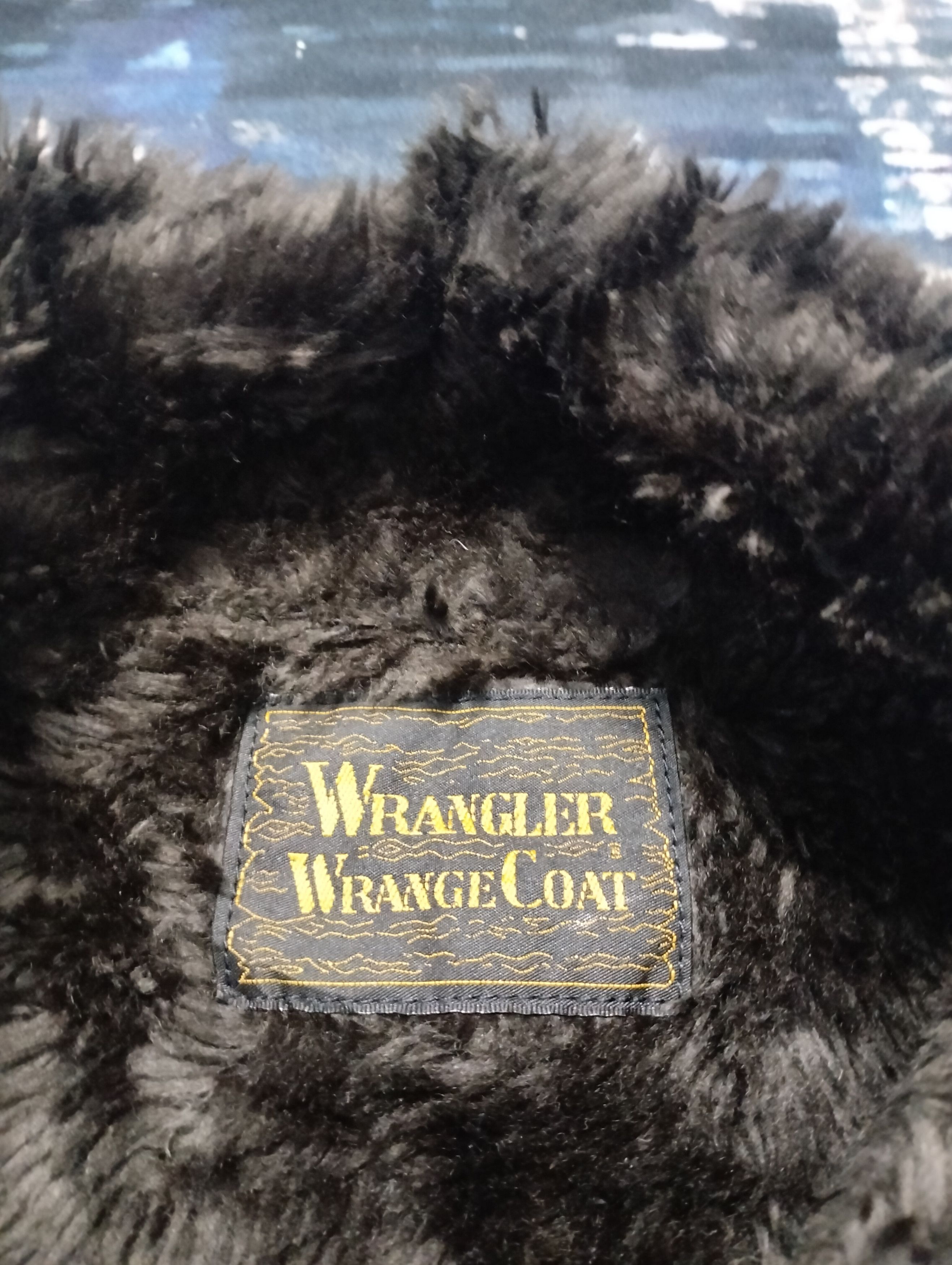 Wrangler Vintage Wrangler Fur Jacket Fur Denim Jacket Size US L / EU 52-54 / 3 - 8 Thumbnail