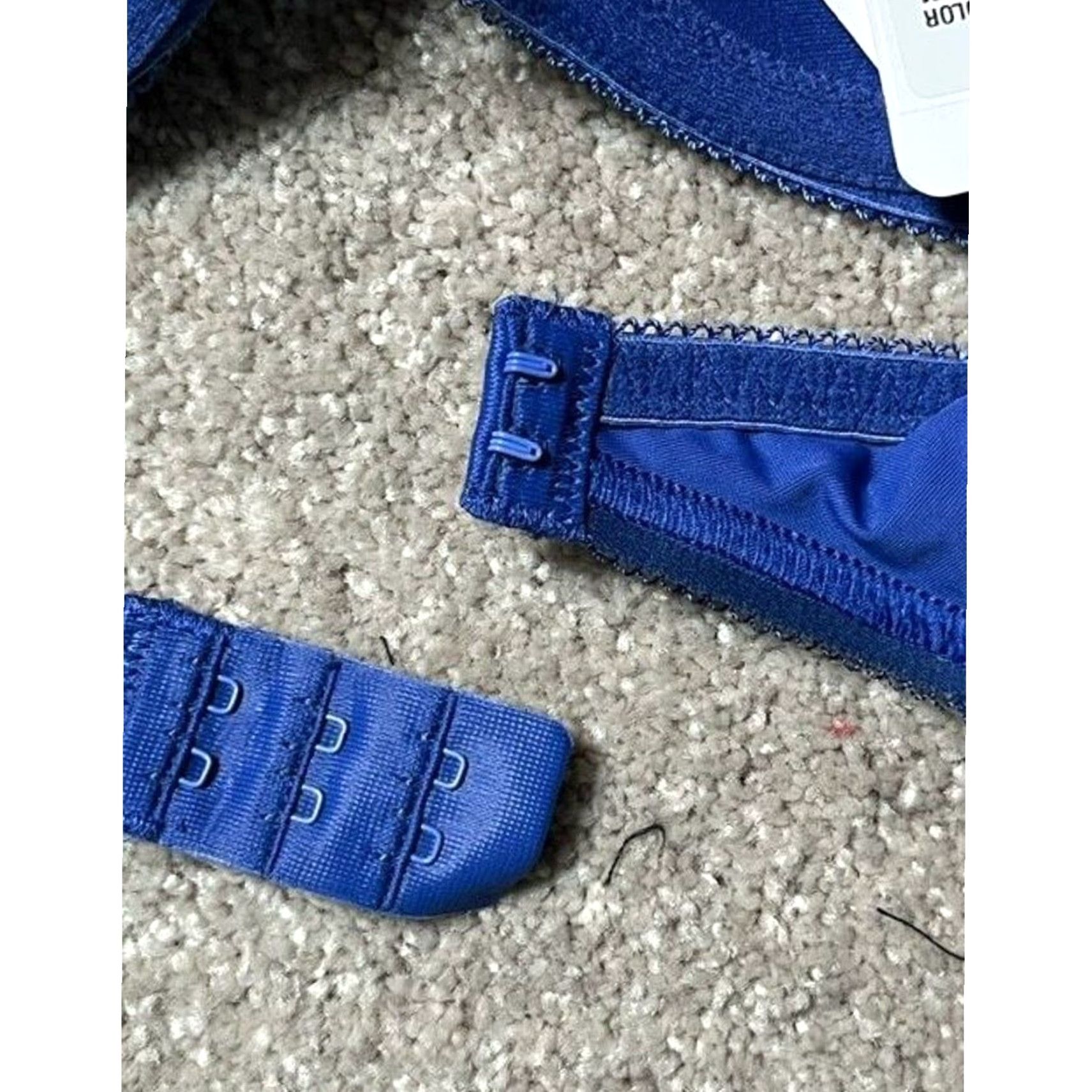 Vintage Freya Bra 32C Underwire Padded Lace T-Shirt Bra Racerback Hook & Eye Women Regular Blue 32C Vintage No Size ONE SIZE - 4 Thumbnail