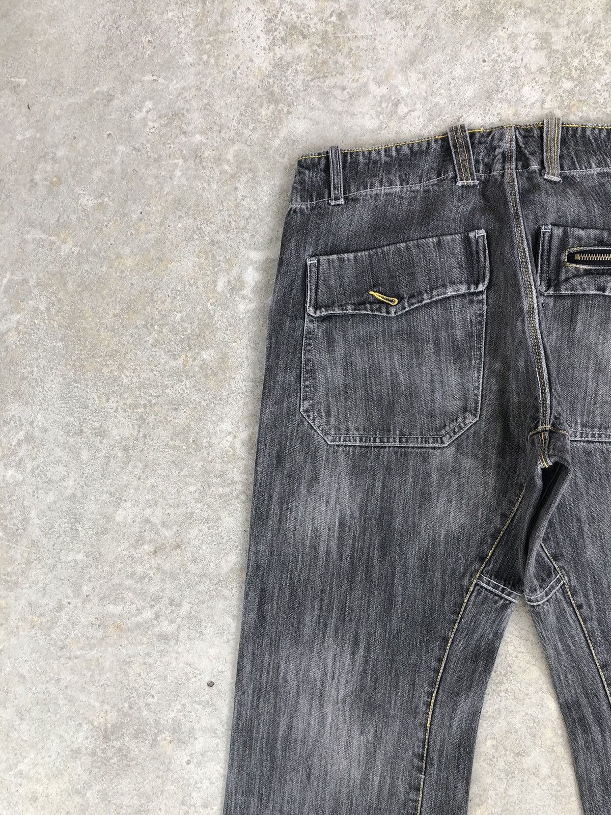 If Six Was Nine Dominate Handcrafted Flared Jeans Distressed Jeans Size US 33 - 9 Thumbnail