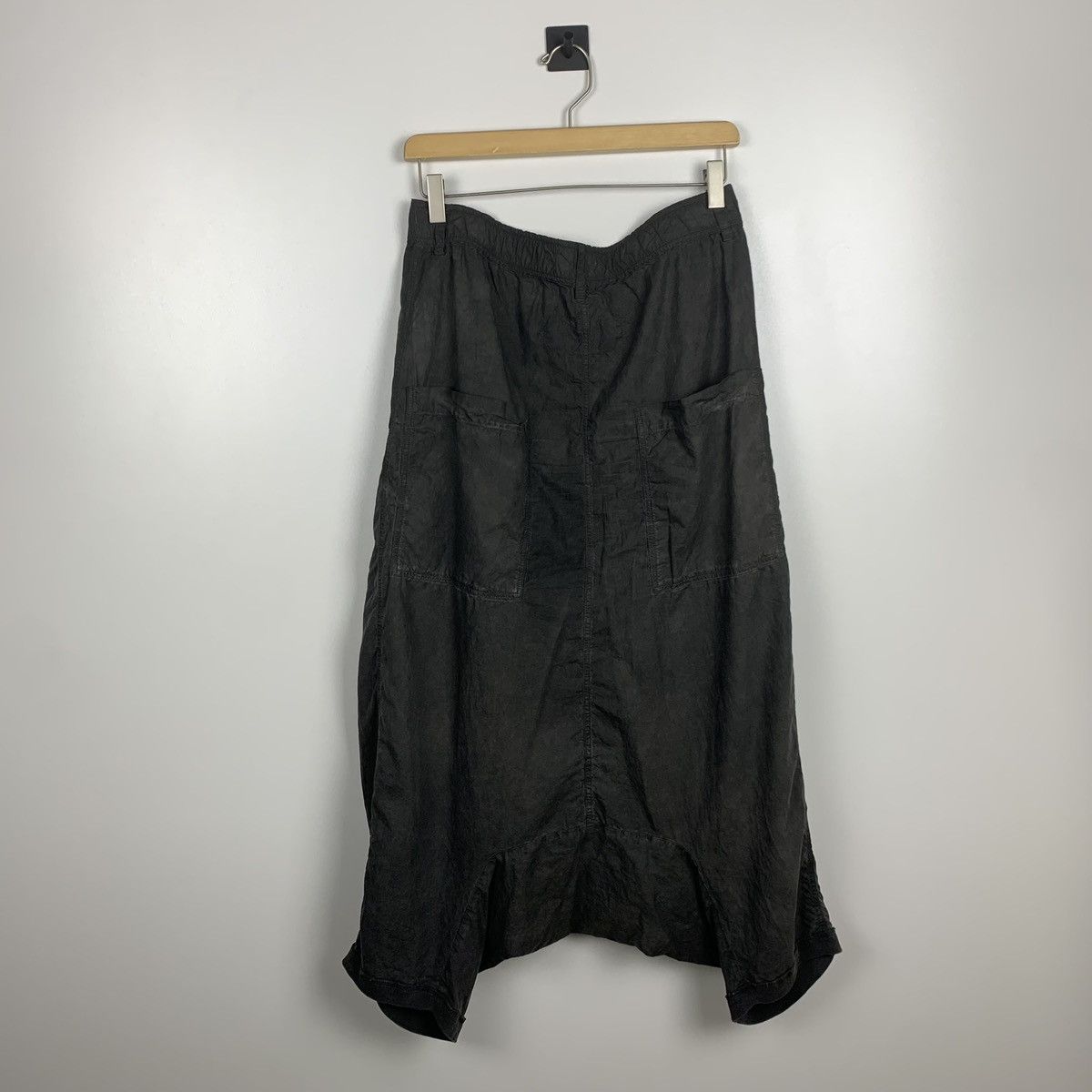 Rundholz Rundholz Dip Avant Garde Drop Crotch Cropped Pants Size S Size 30" / US 8 / IT 44 - 6 Thumbnail