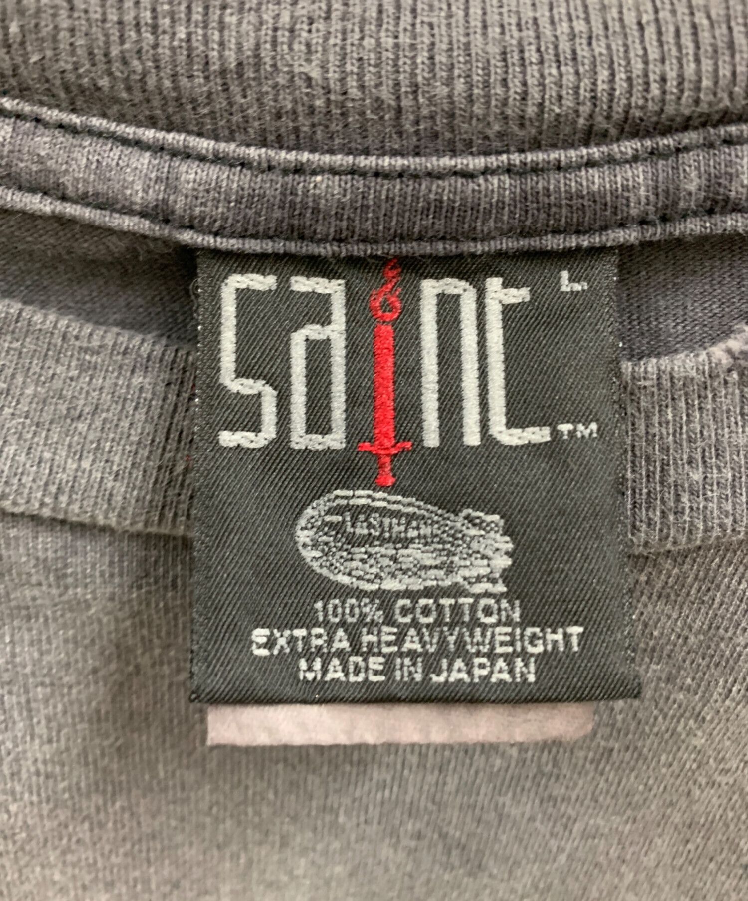 sant michael LM-SS TEE / HOLY GHOST SAINT MICHAEL × LASTMAN HOLY