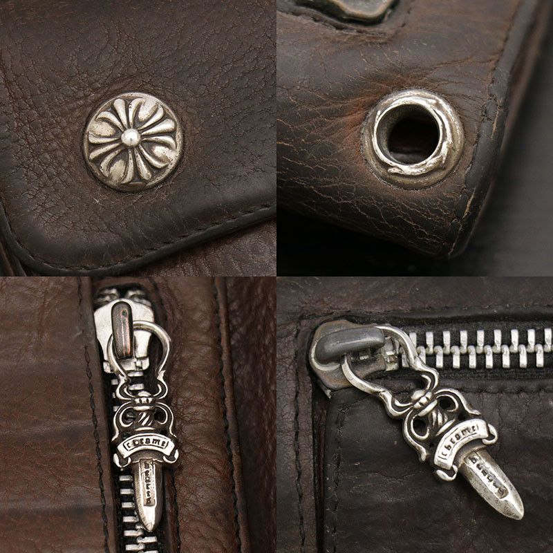 Chrome Hearts Chrome Hearts Plus Button Wallet Size ONE SIZE - 8 Thumbnail
