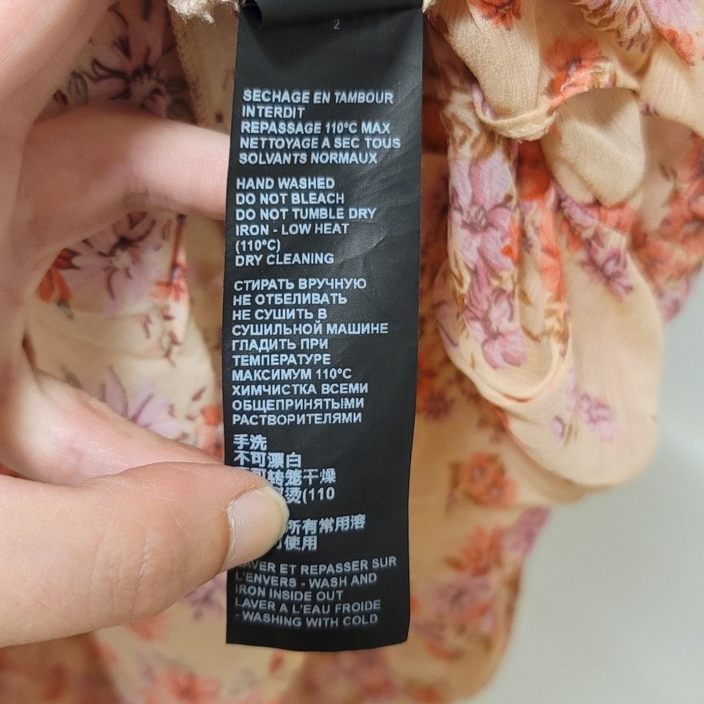 The Kooples The Kooples Vintage Flowers High/Low Dress Size XS / US 0-2 / IT 36-38 - 14 Thumbnail