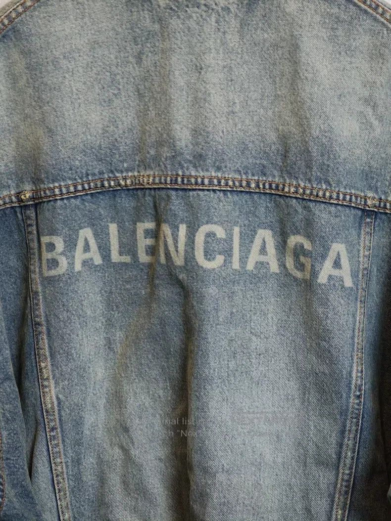 Balenciaga Balenciaga Denim Jacket Size US M / EU 48-50 / 2 - 4 Thumbnail