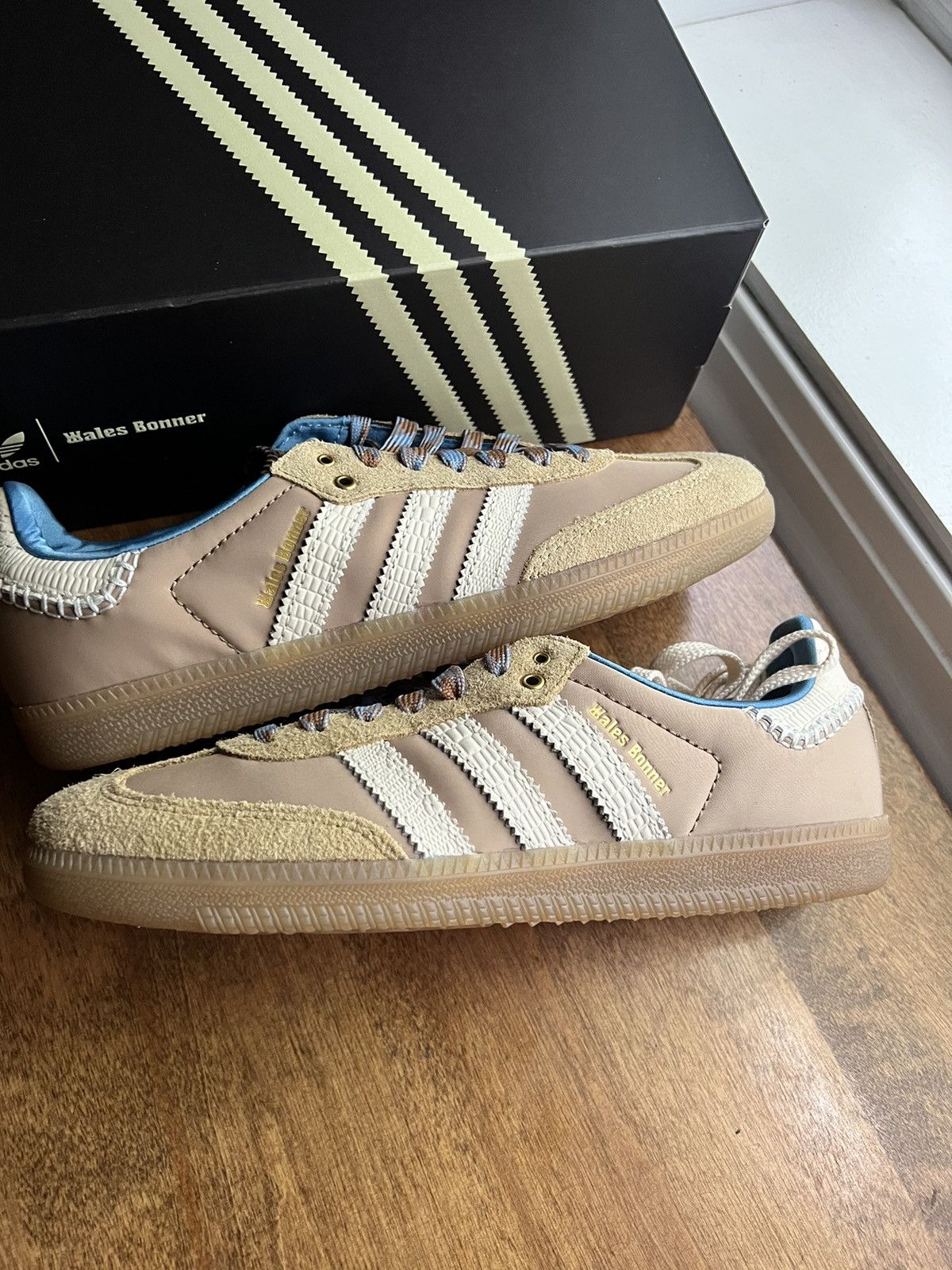 Wales Bonner × adidas Nylon Samba Adidas × Wales Bonner Wales Bonner X Samba Nylon 'Fox Brown