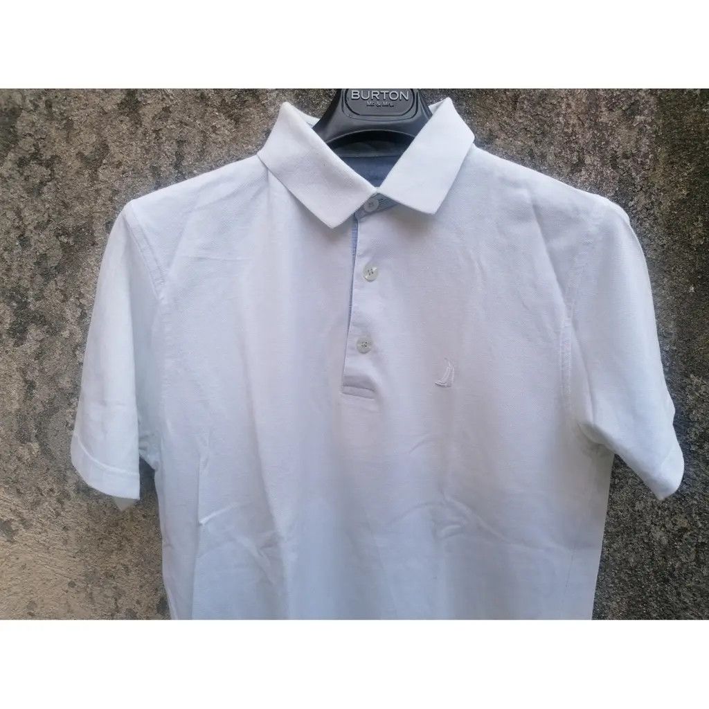 Other TBS White Cotton Polo (Size M) Size US M / EU 48-50 / 2 - 1 Thumbnail
