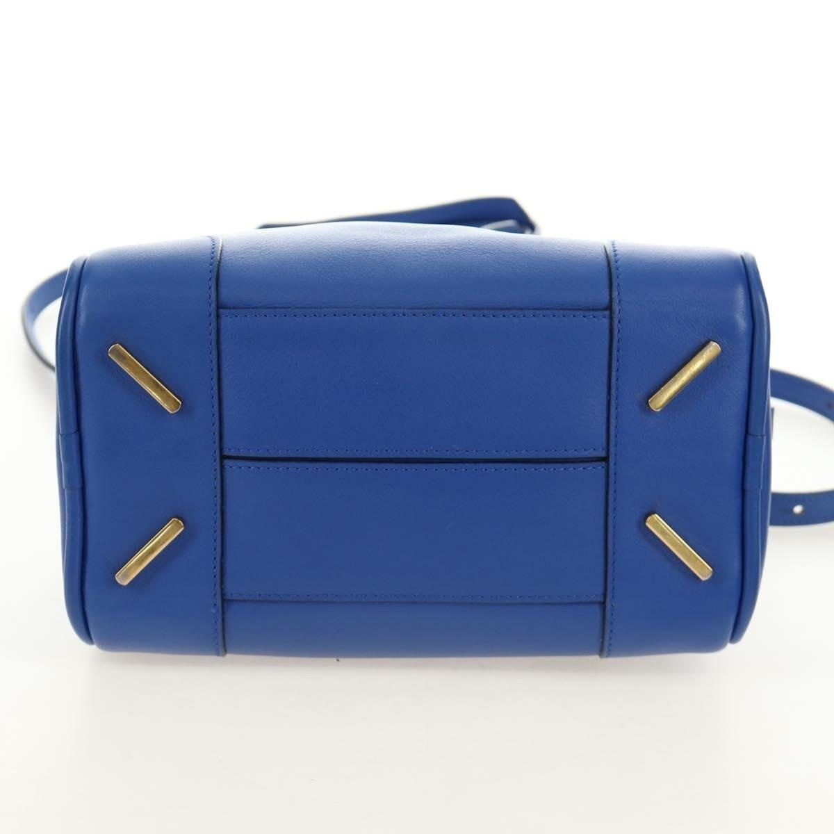 Loewe Loewe Classic Calfskin Amazona 75 Handbag Blue Size ONE SIZE - 6 Thumbnail