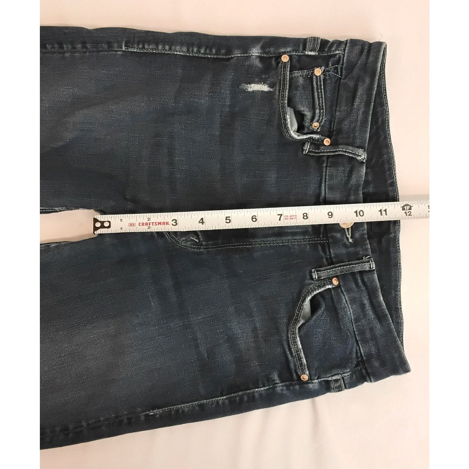 MOTHER Mother Denim Jeans Women's 26 High Waisted Looker Size 26" / US 2 / IT 38 - 17 Thumbnail