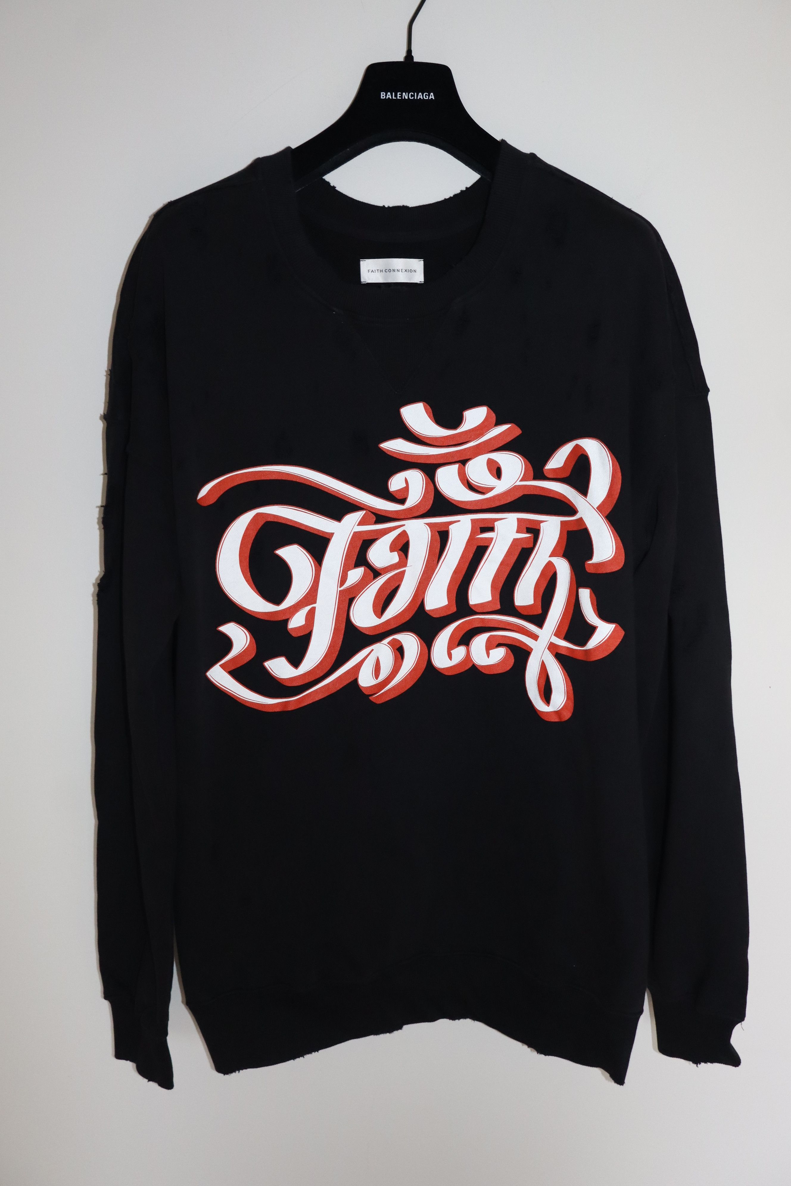 Faith Connexion Oversized logo print sweatshirt Size US S / EU 44-46 / 1 - 1 Thumbnail