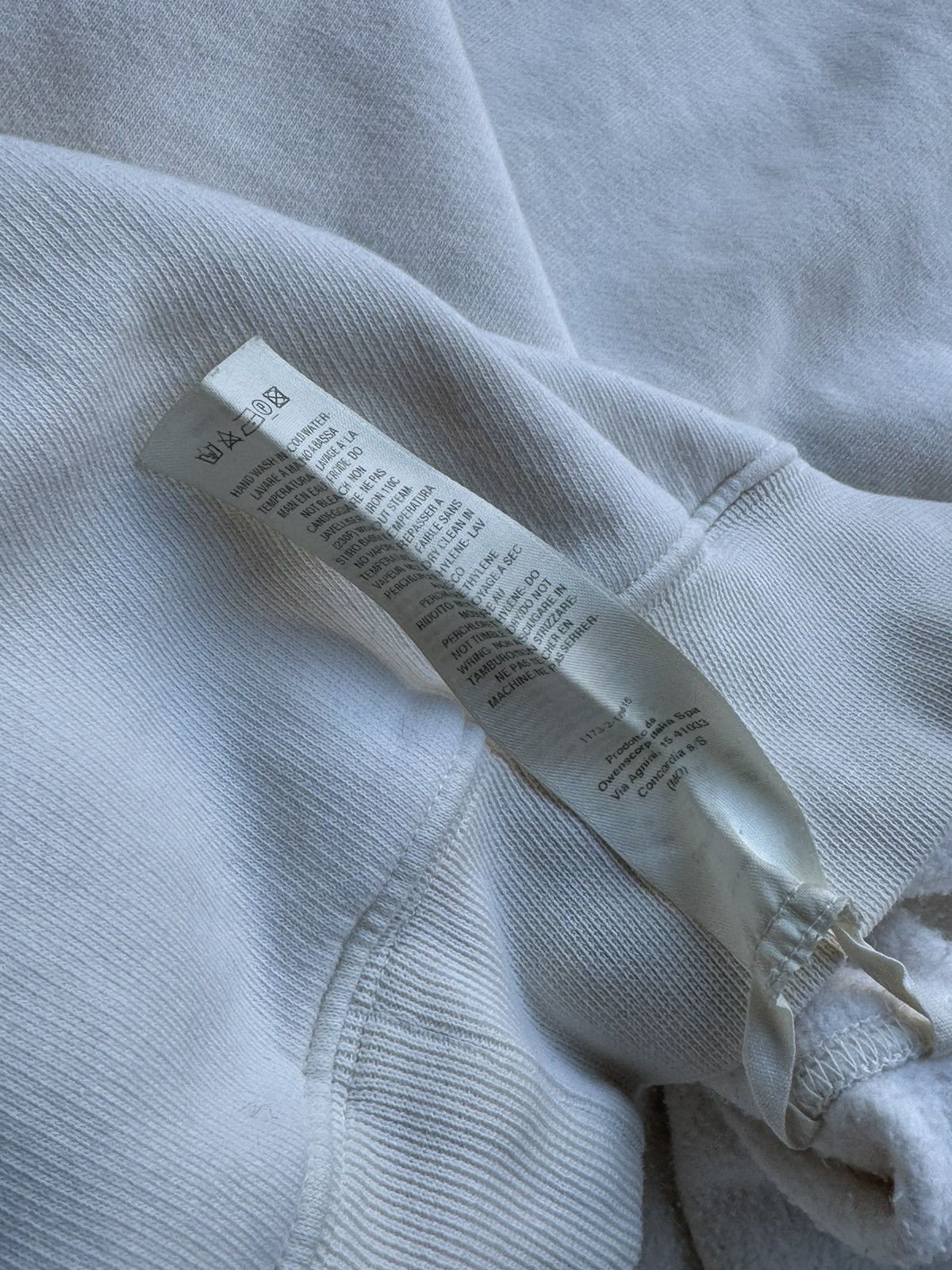 Rick Owens Rick Owens DRKSHDW Natural Reverse Drawstring Hoodie - XL Size US XL / EU 56 / 4 - 10 Thumbnail
