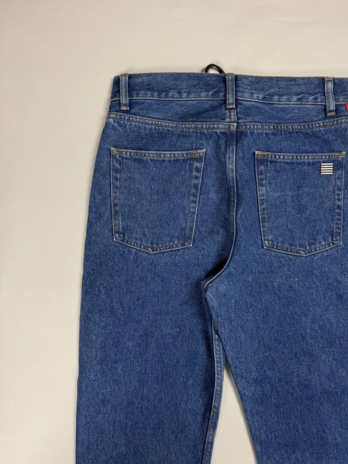 Palm Angels BNWT! Palm Angels Blue Denim Rainbow Medium Wash Jeans Pants Size 28" / US 6 / IT 42 - 24 Thumbnail