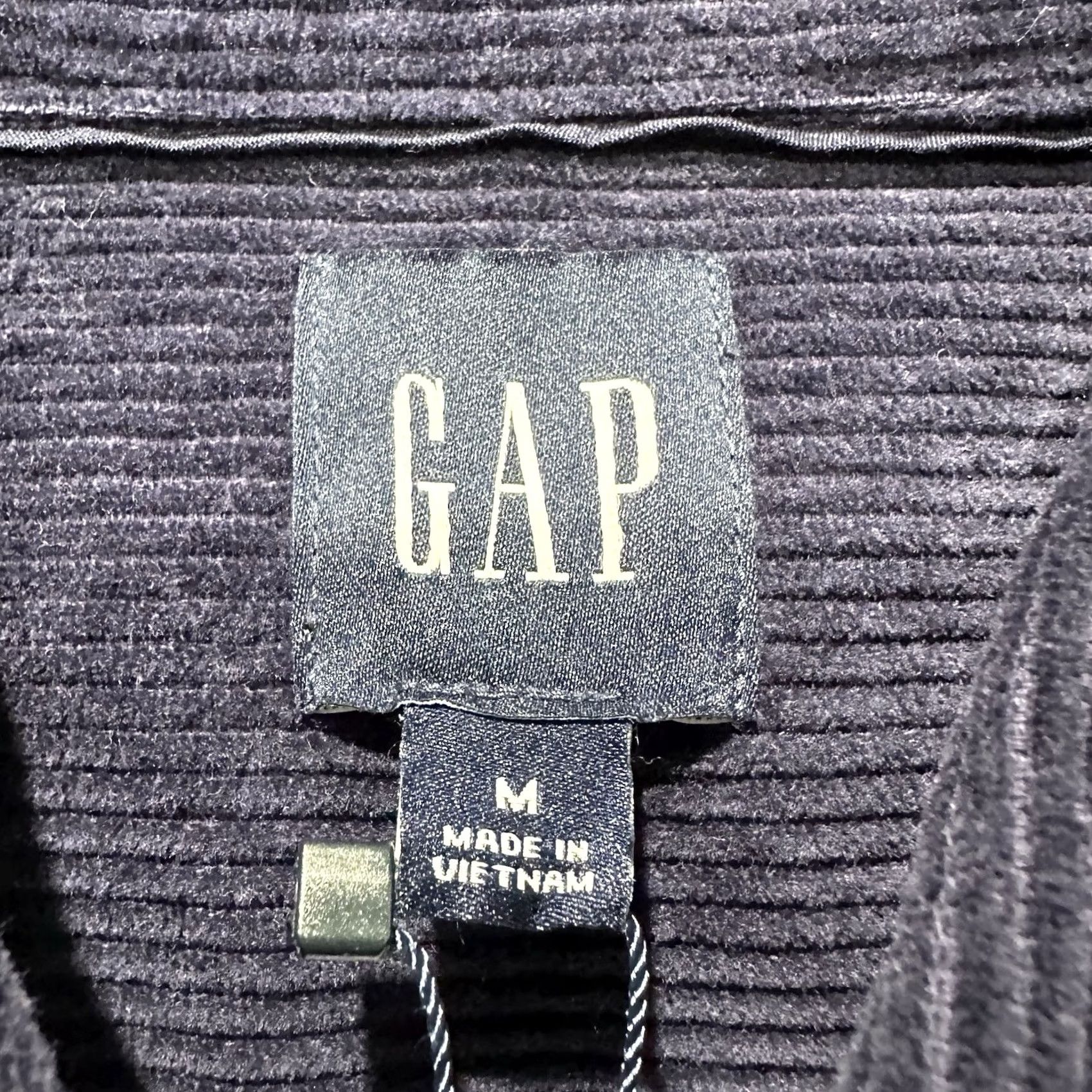 Gap GAP Shirt Mens M Navy Blue Corduroy Long Sleeve Button Up MSRP 80 Size US M / EU 48-50 / 2 - 6 Thumbnail