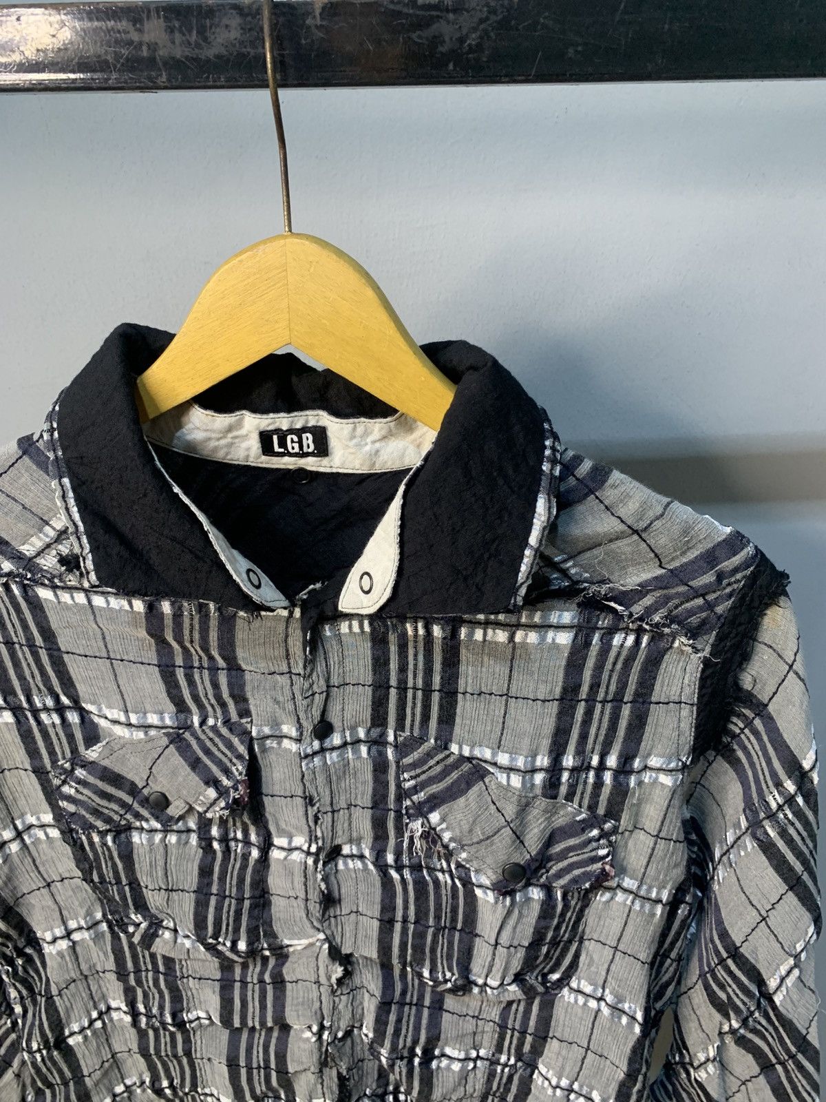 Le Grande Bleu (L.G.B.) L.G.B Le Grande Blue Shirt -G/STD 5829 Size US M / EU 48-50 / 2 - 2 Thumbnail
