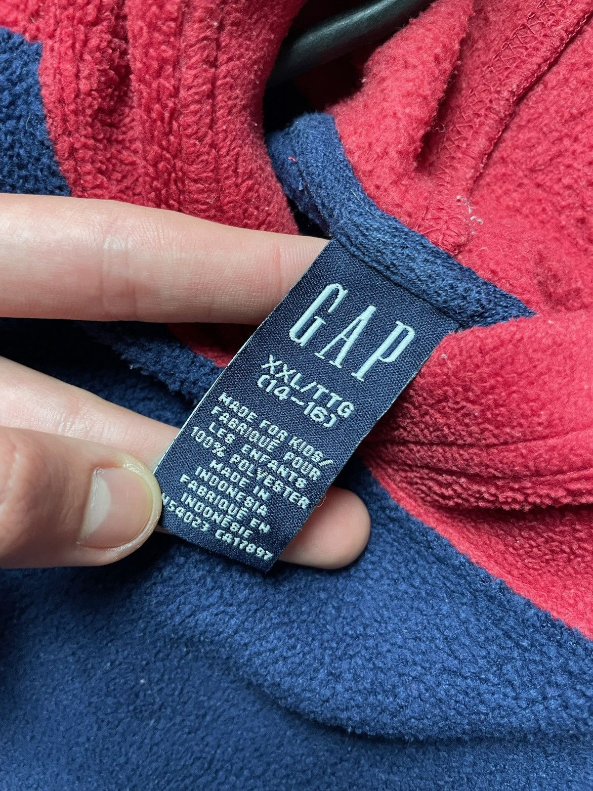 Gap Vintage Gap Athletic hoodie fleece size S logo Size US S / EU 44-46 / 1 - 3 Thumbnail