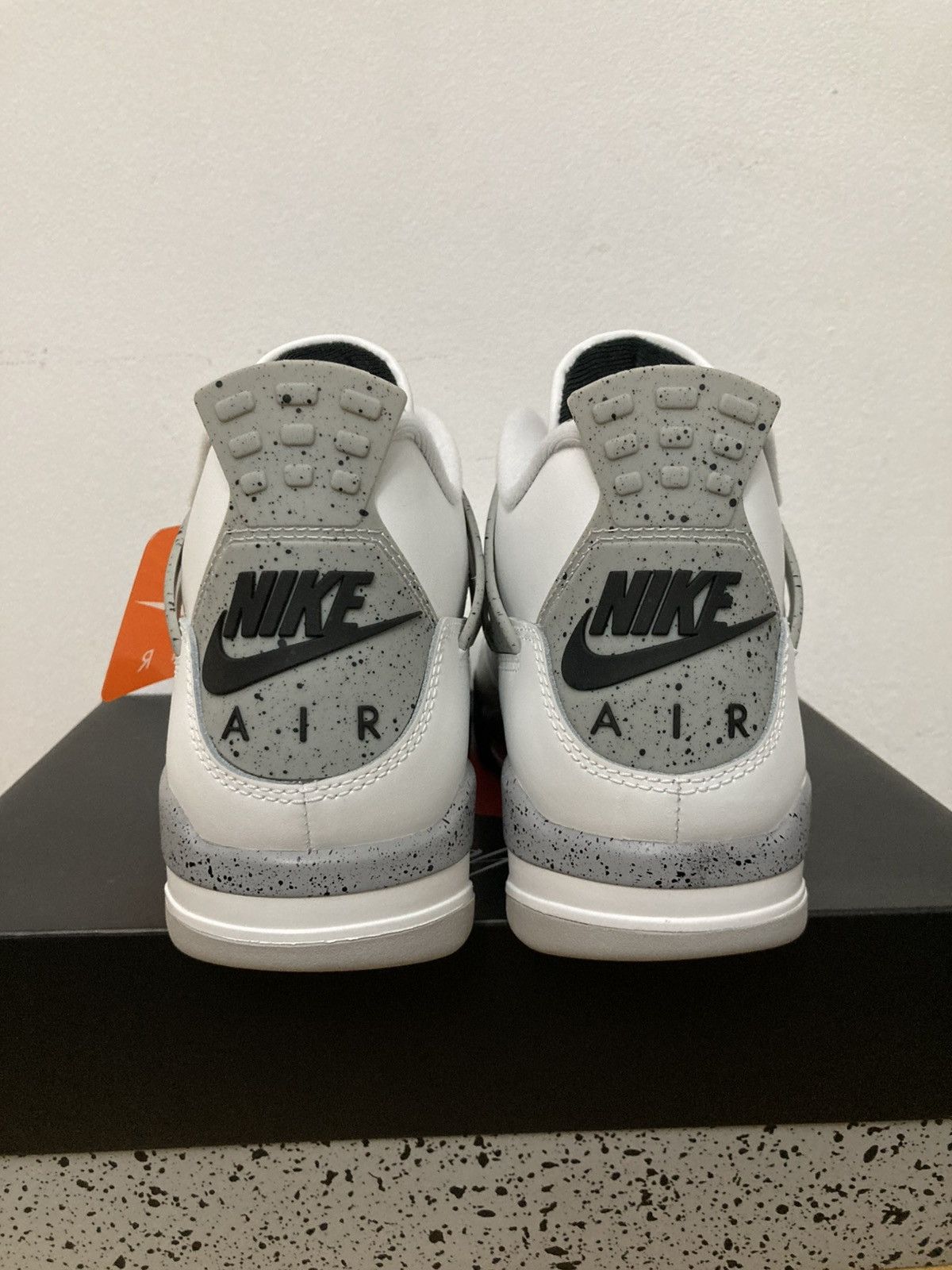 Nike Jordan 4 White Cement Size US 9 / EU 42 - 4 Thumbnail