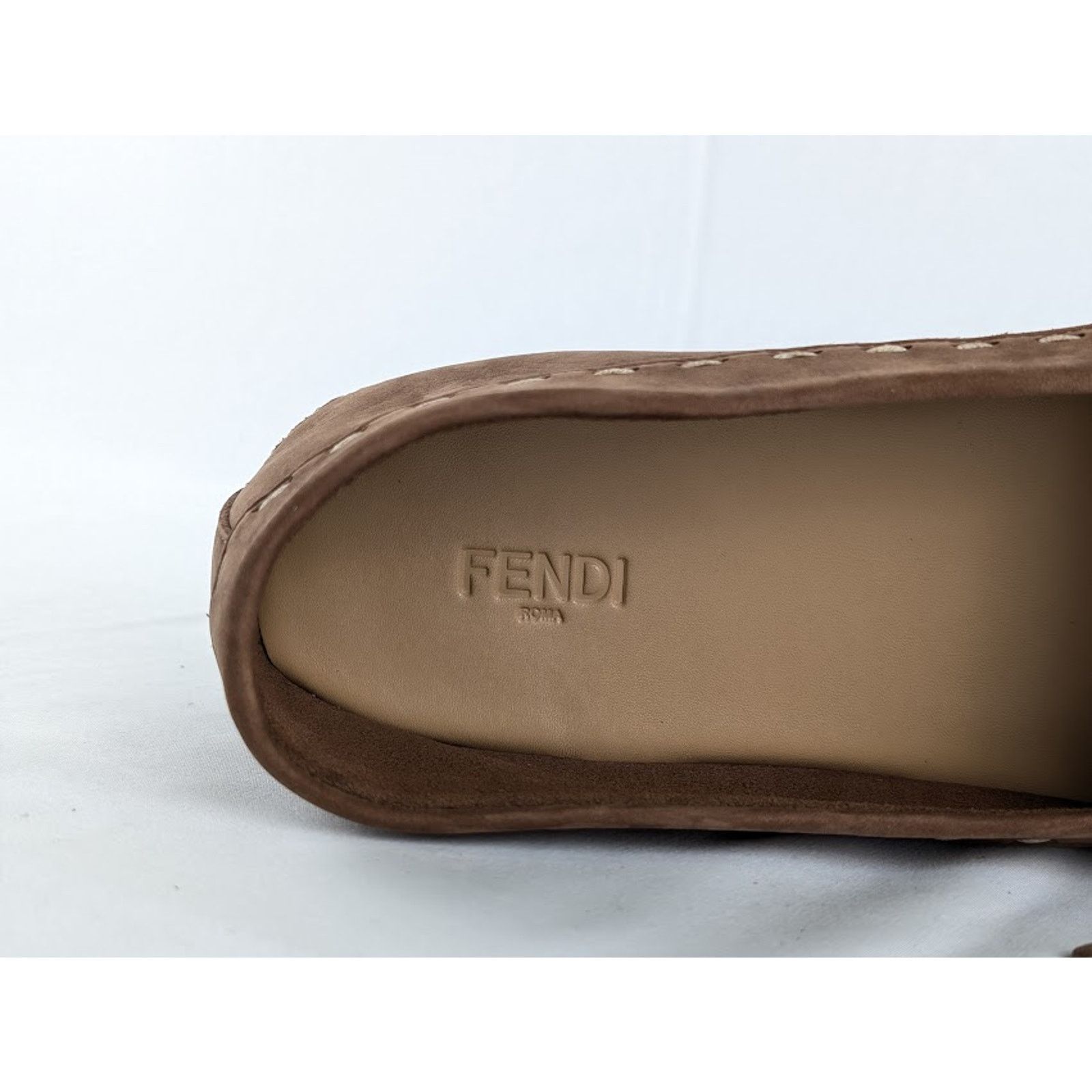 Fendi o1rshd1 Men Loafers in Brown Size US 10 / EU 43 - 7 Thumbnail