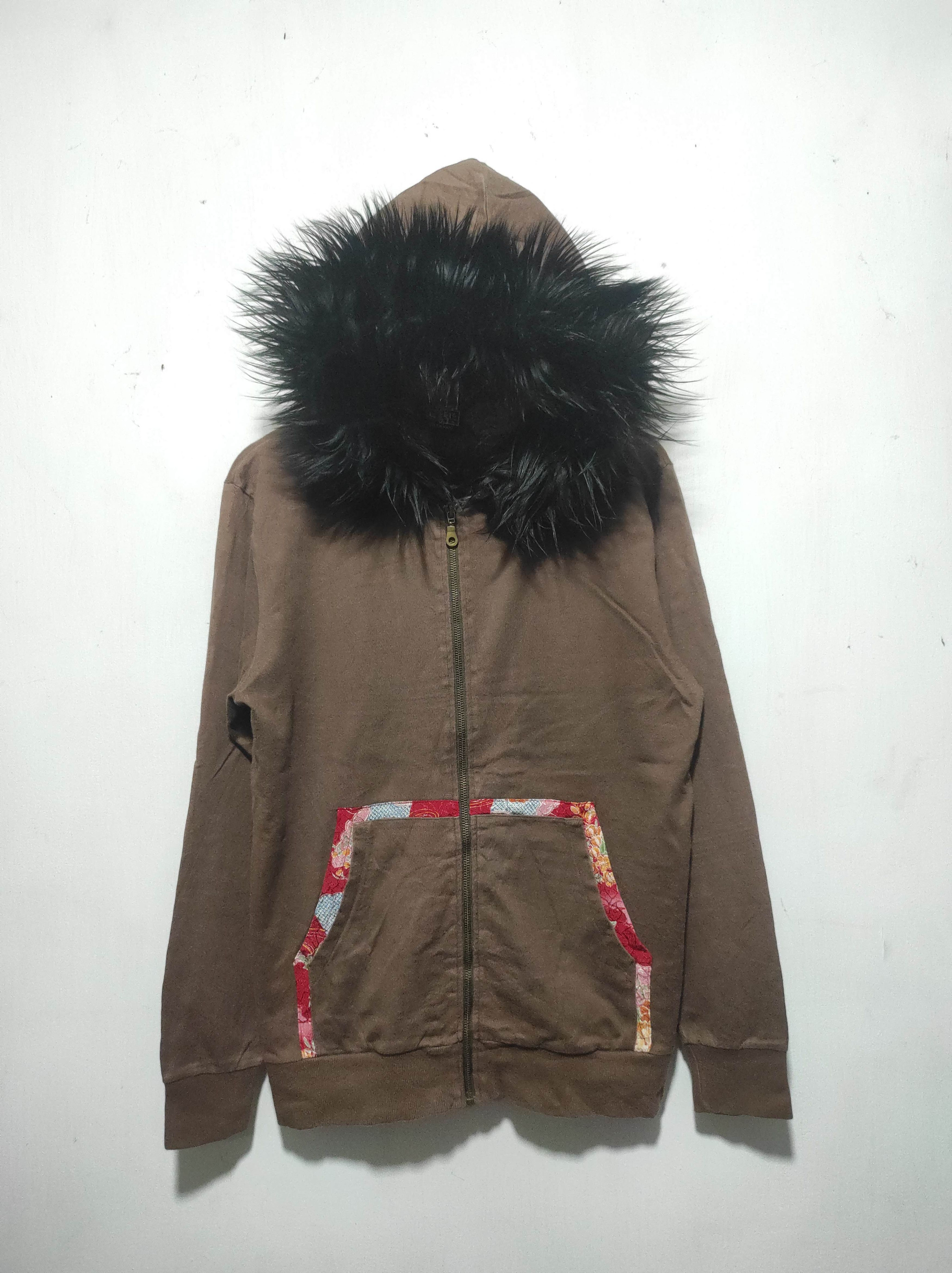 If Six Was Nine Sharaku Zipper Fur Hoodie i6w9 LGB style Size US L / EU 52-54 / 3 - 2 Thumbnail