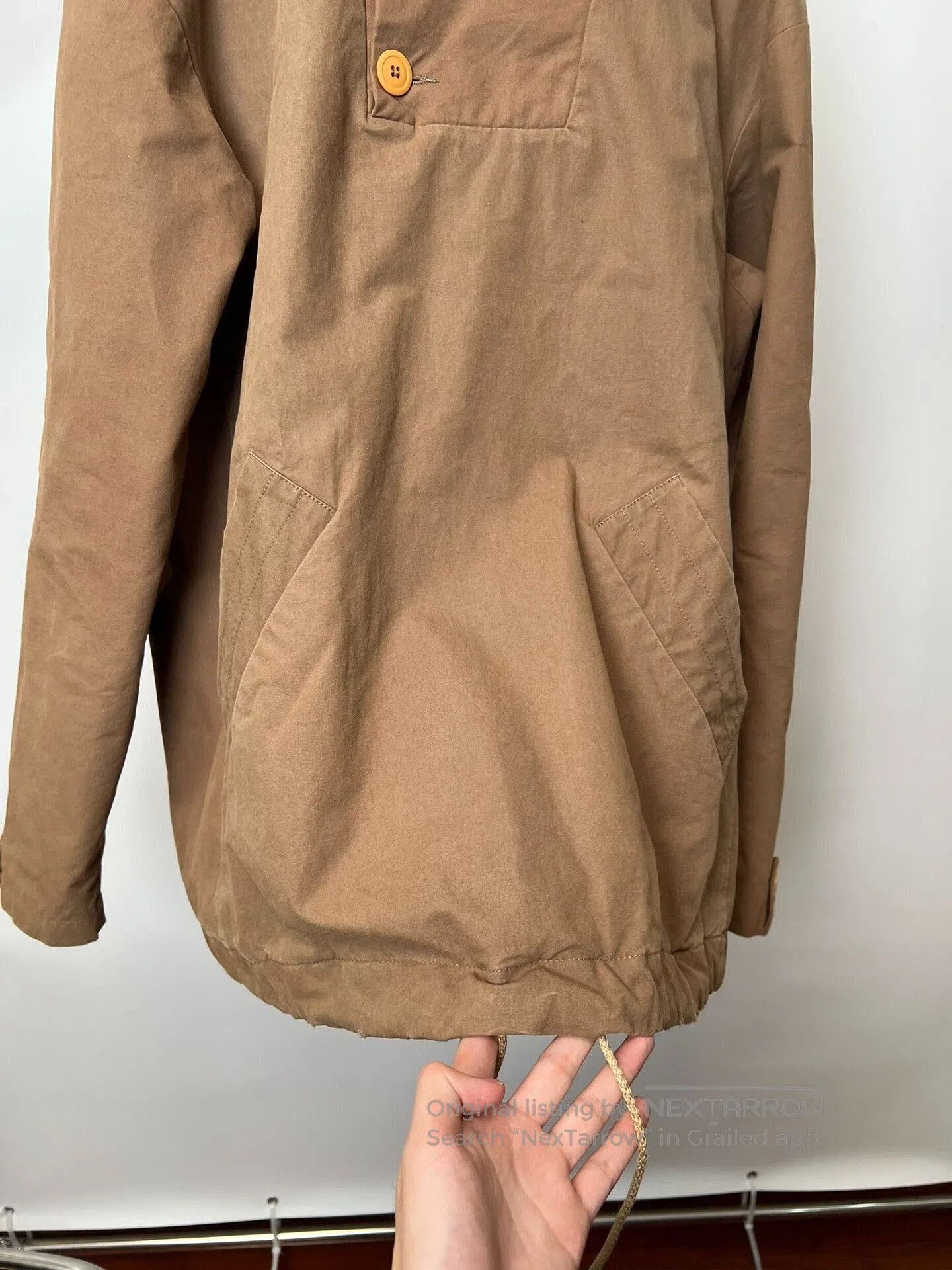 A.P.C. A·P·C Vintage Hooded Cotton Coat. Size US XS / EU 42 / 0 - 6 Thumbnail