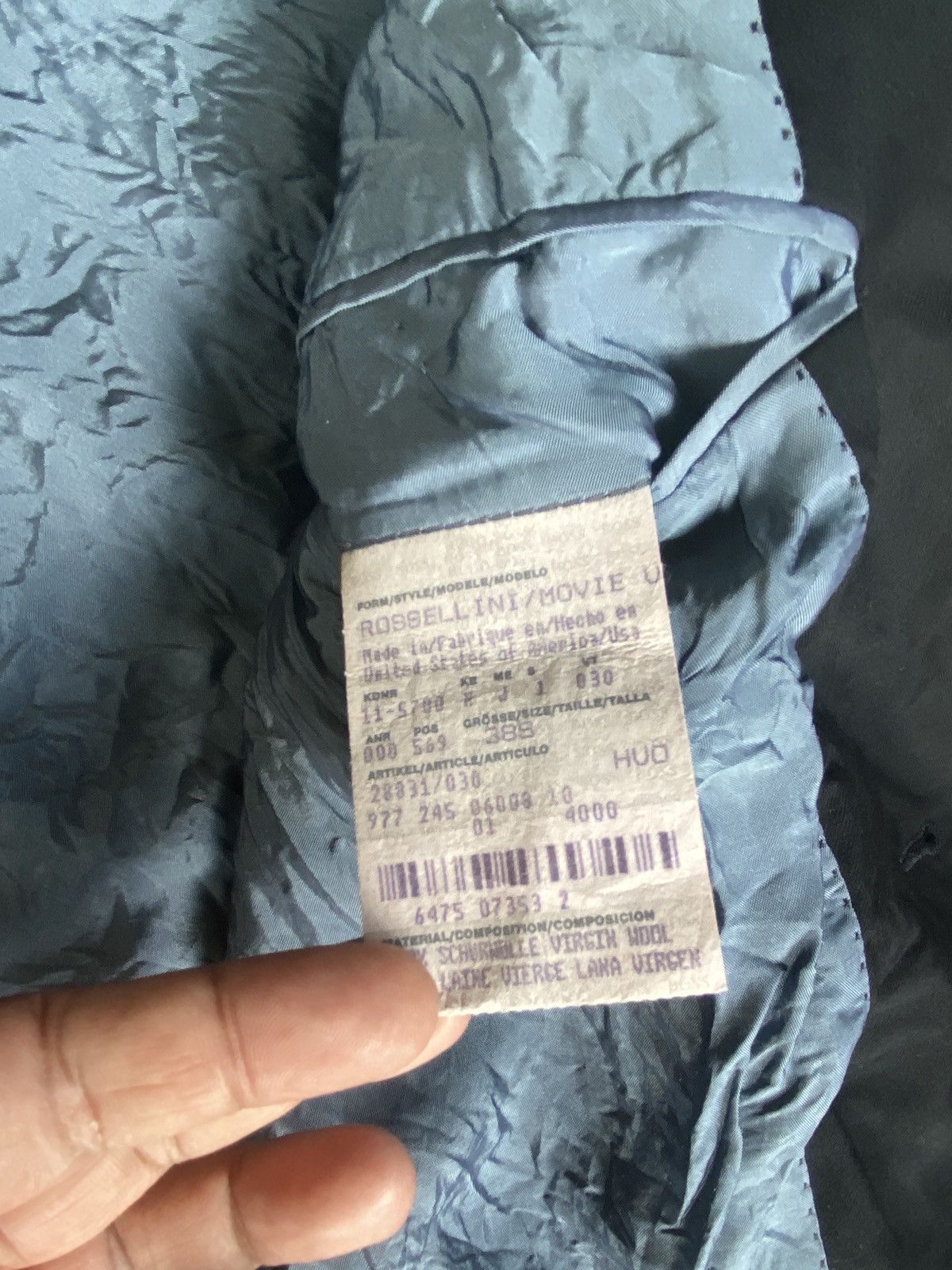 Hugo Boss HUGO BOSS Made in USA Blazer Jacket Size 38S - 15 Thumbnail