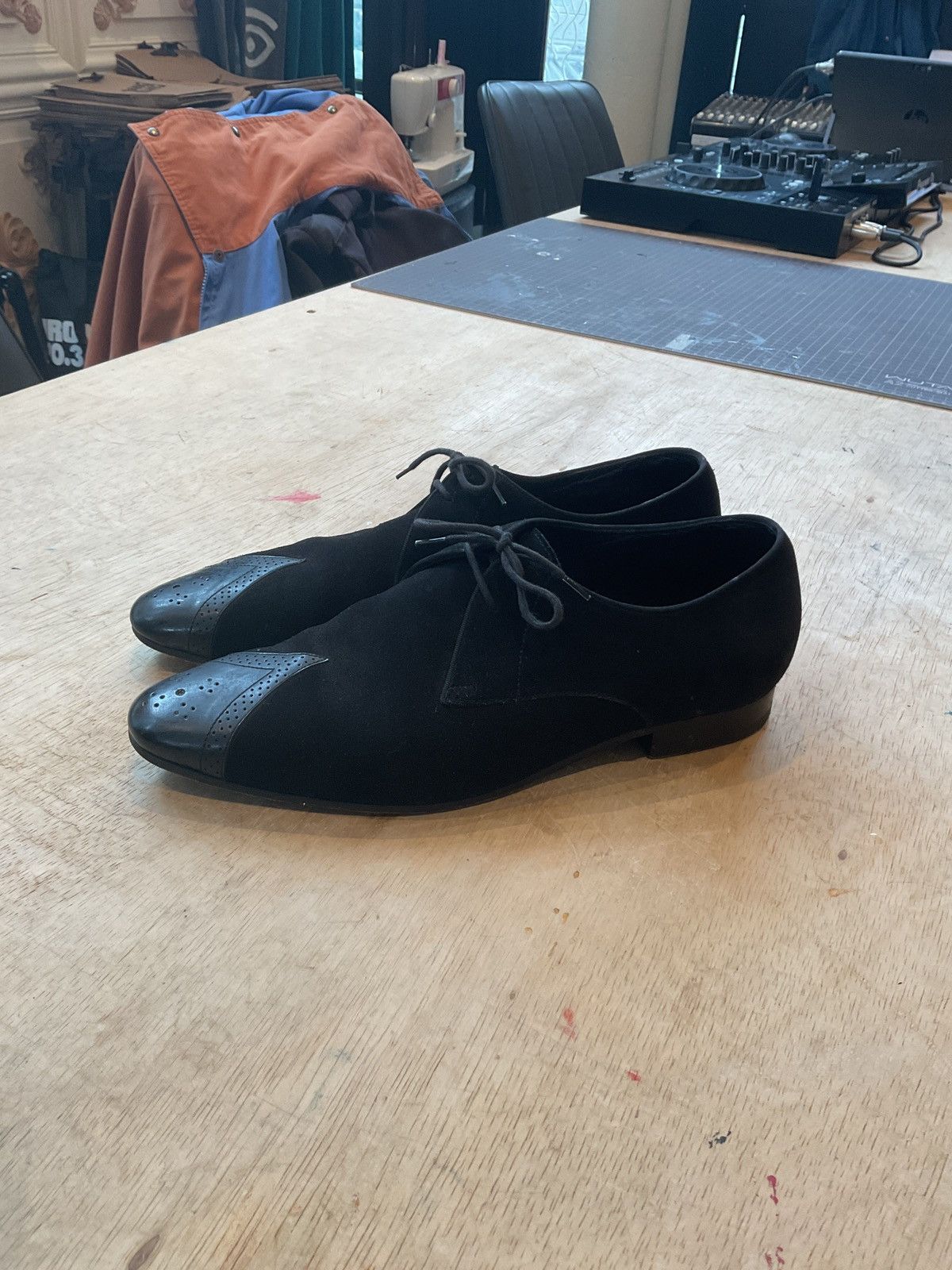 Saint Laurent Paris Saint Laurent Suede/Leather Shoe Size US 7.5 / EU 40-41 - 1 Thumbnail
