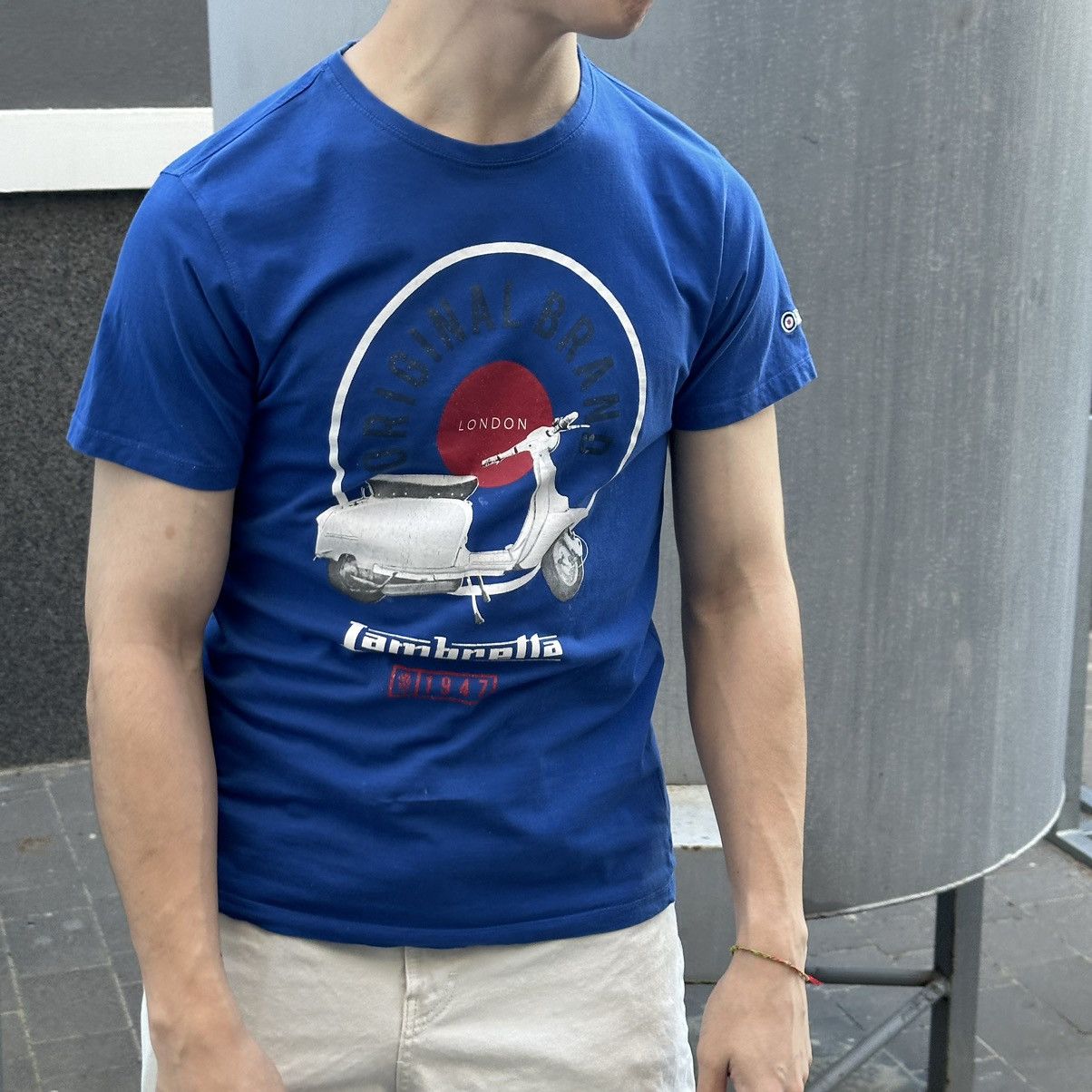 Lambretta × Vintage Vintage Lambretta T-shirts Big Logo Moto Y2K London 00s Size US L / EU 52-54 / 3 - 4 Thumbnail