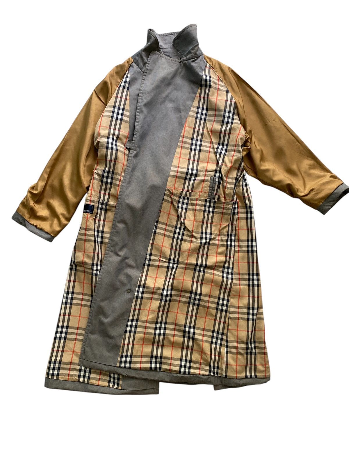 Burberry × Burberry Prorsum × Vintage Vintage BURBERRY TRENCH COAT double linning check plaid Size US L / EU 52-54 / 3 - 23 Thumbnail