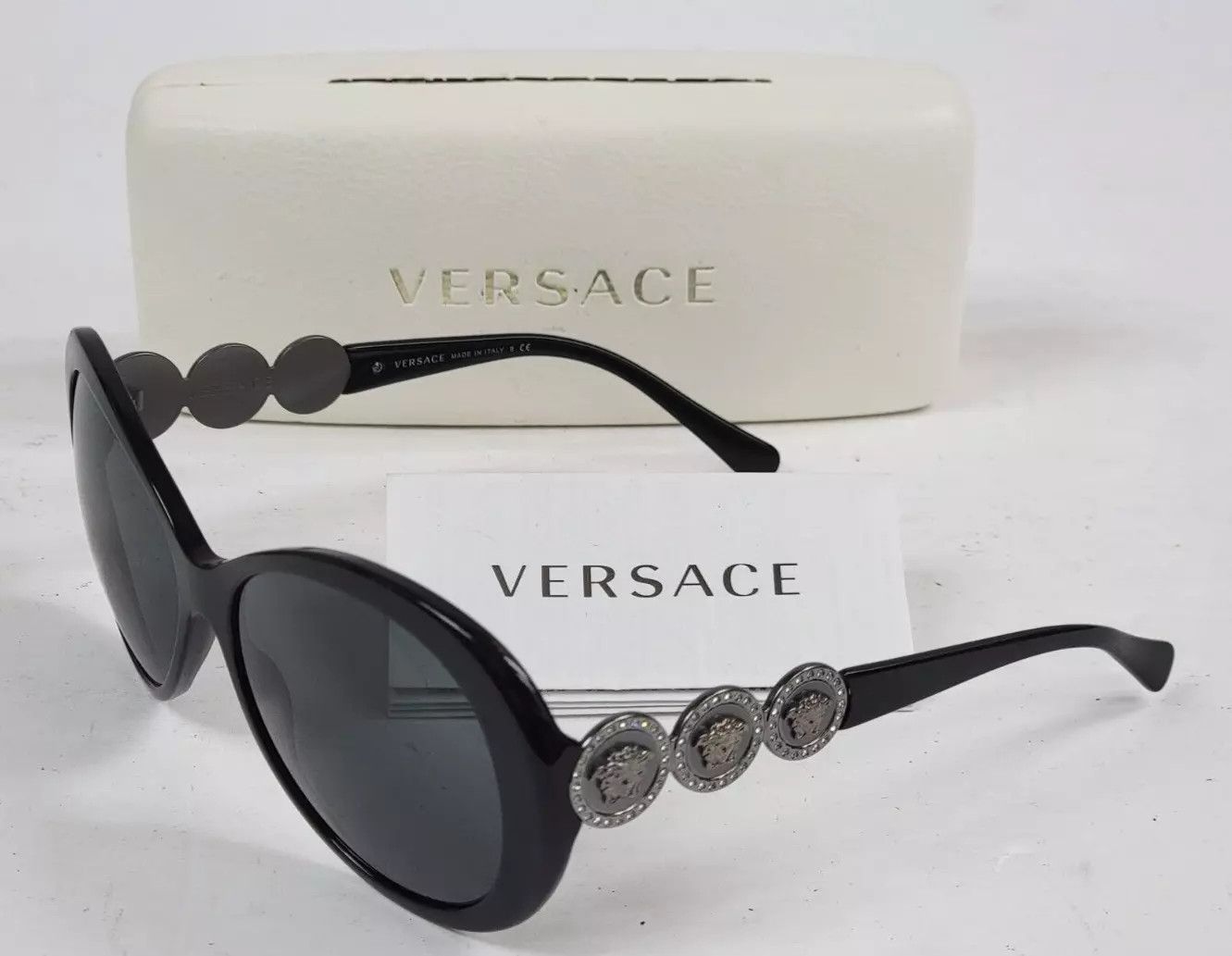 Versace Y2K Versace Triple Medusa Mod Sunglasses Size ONE SIZE - 2 Thumbnail