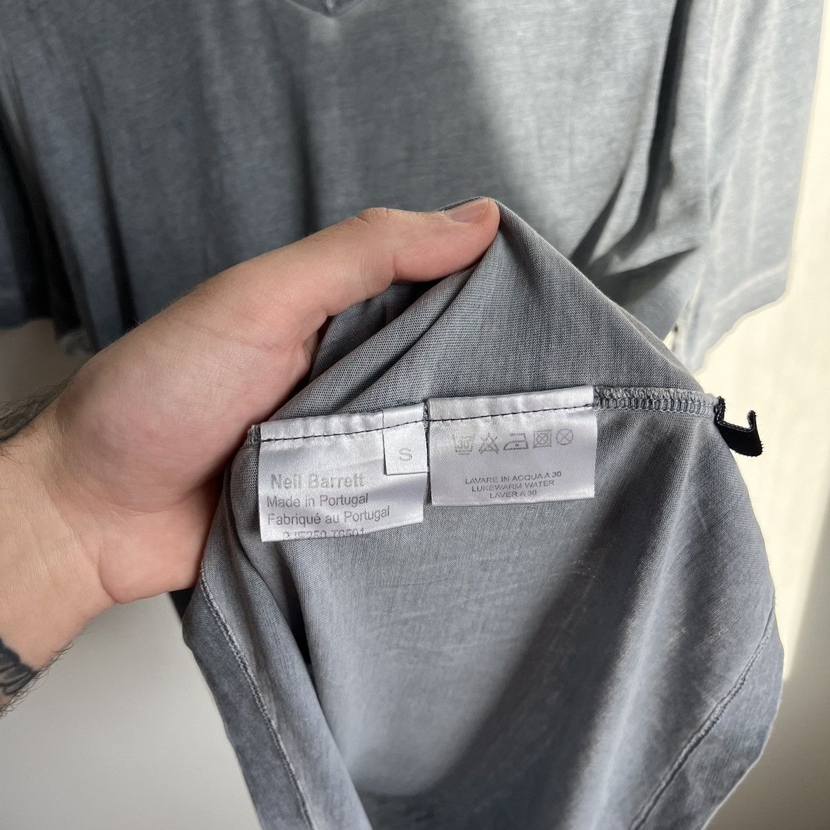 Neil Barrett Vintage Neil Barrett T-Shirt Size US S / EU 44-46 / 1 - 6 Thumbnail