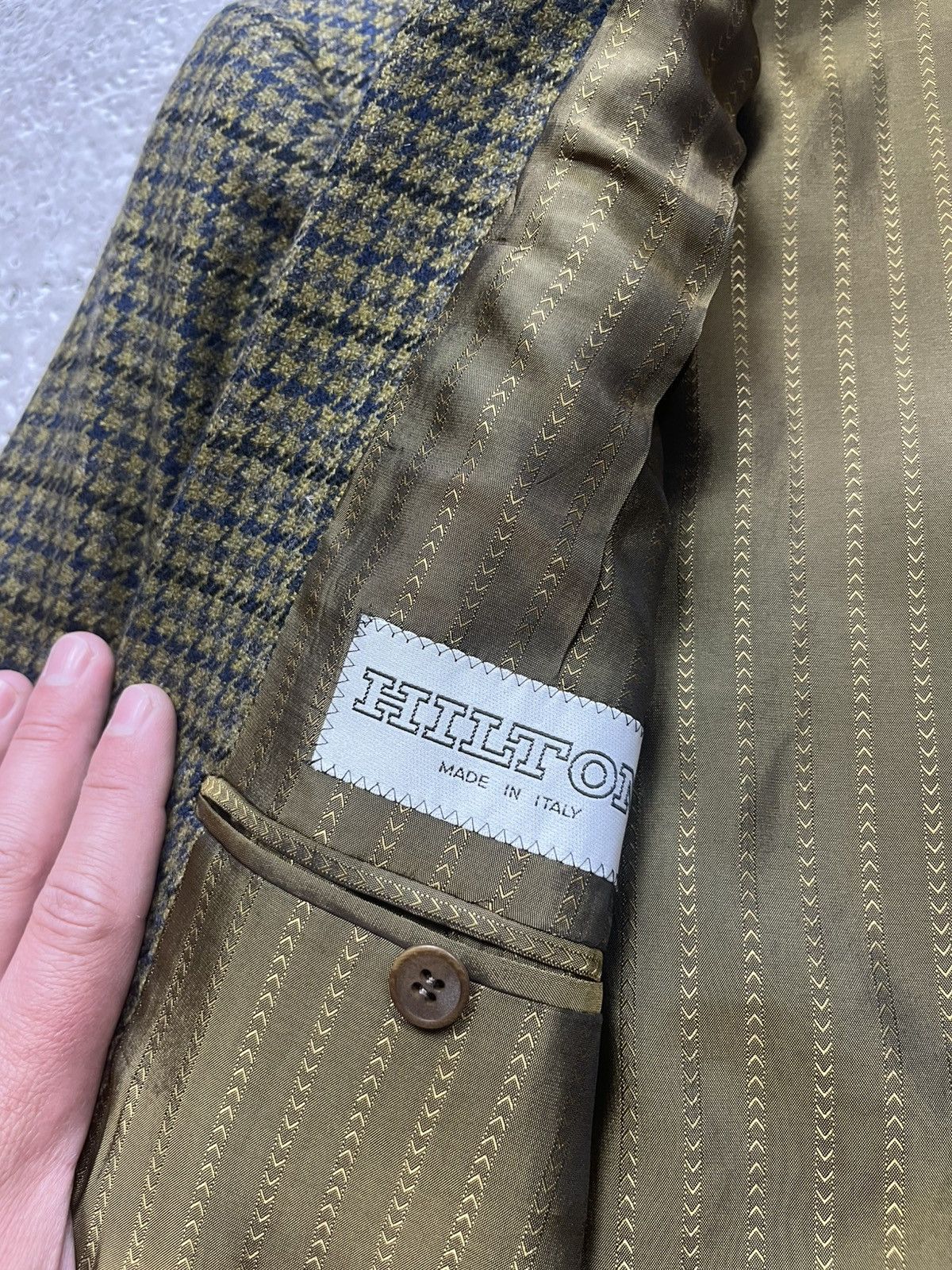 Loro Piana Hilton Loro Piana Blazer 100% Cashmere Italy Check 48 Size US M / EU 48-50 / 2 - 6 Thumbnail