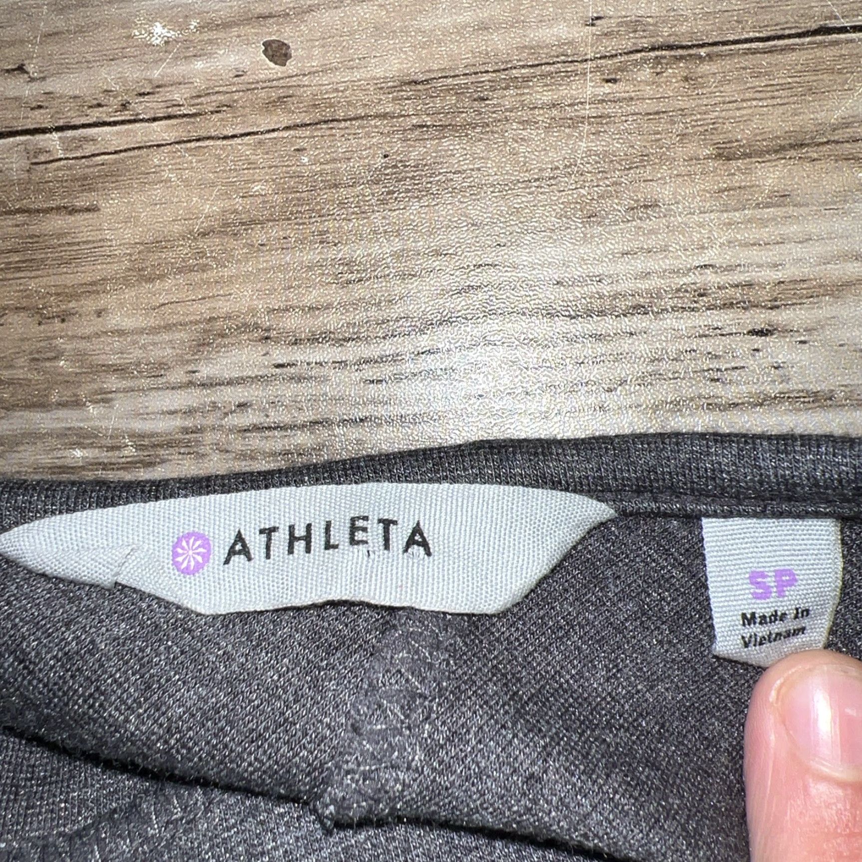 Athleta ATHLETA Gray Cotton Blend Stretchy Dress Womens Size S Size S / US 4 / IT 40 - 5 Thumbnail