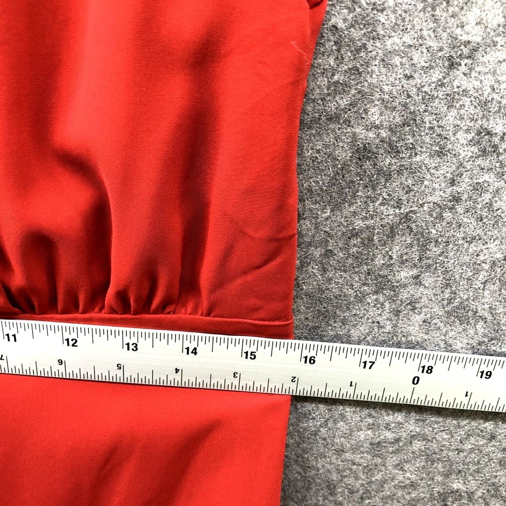 Nicole Miller Nicole Miller Sheath Dress Size 10 Red Silk Blend Cap Sleeve Pleated Formal Dress Size L / US 10 / IT 46 - 6 Thumbnail