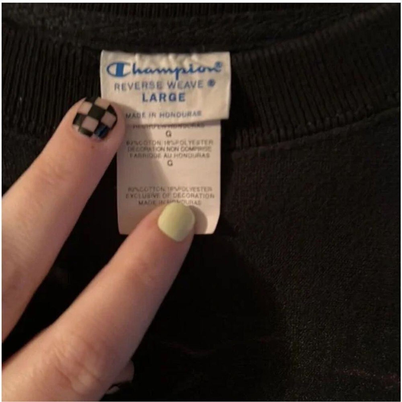 Champion CHILDISH GAMBINO Sweatshirt By Nashid Chroma Champion Size L Size L / US 10 / IT 46 - 4 Thumbnail