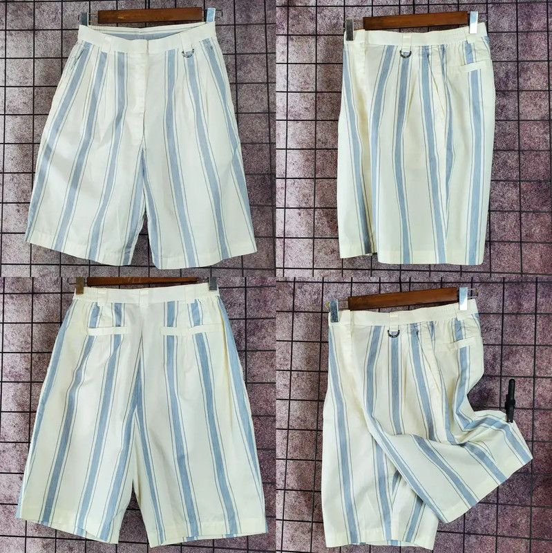 Dior Dior Summer White Cotton Casual Pants 0089 Size 28" / US 6 / IT 42 - 1 Thumbnail