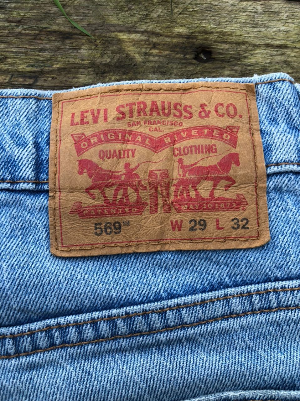 Levi's × Vintage Vintage Levi's 569 Denim Jeans Distressed Size US 30 / EU 46 - 3 Thumbnail