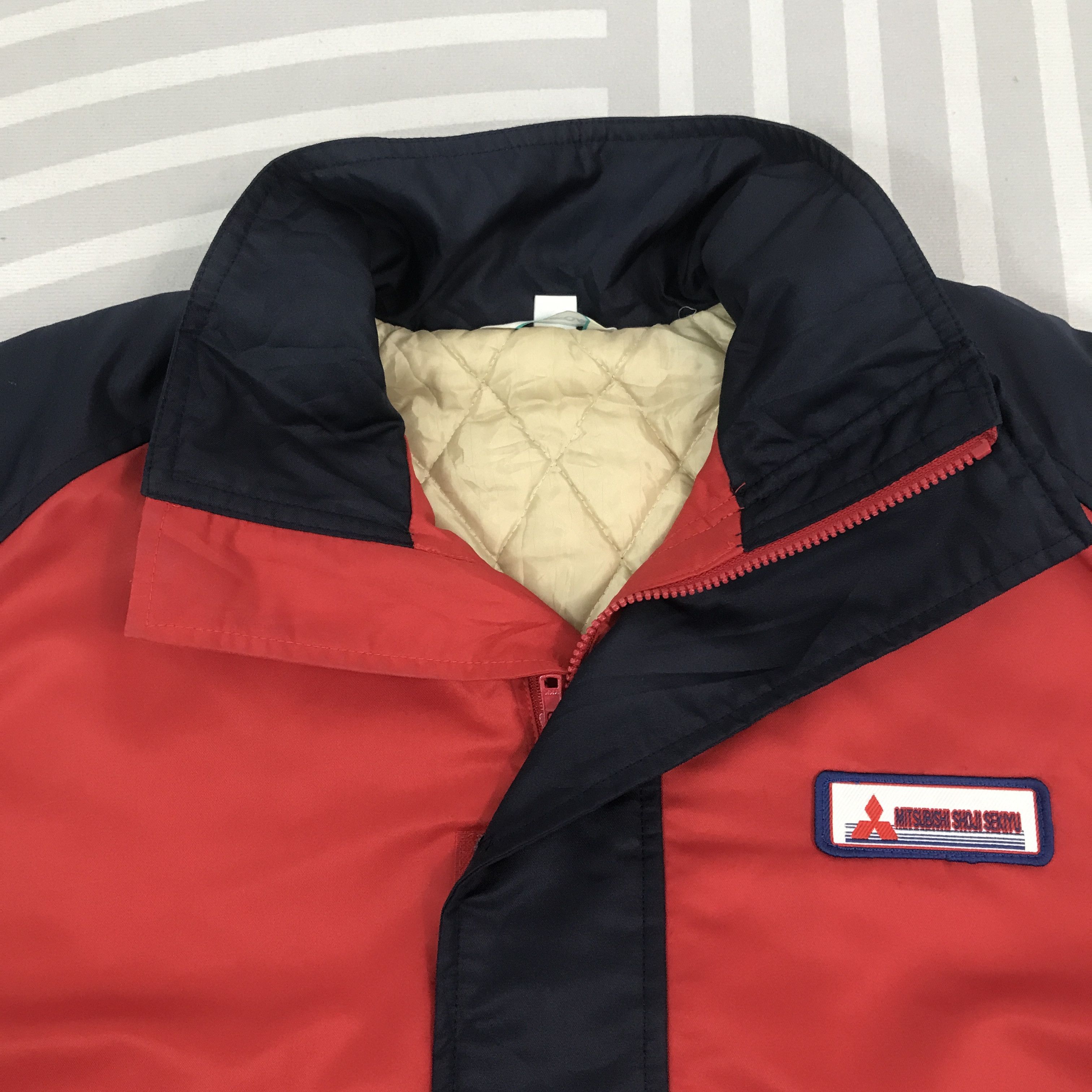 Japanese Brand × Vintage Vintage Misubishi shoji sekiyu racing jacket Size US L / EU 52-54 / 3 - 8 Thumbnail