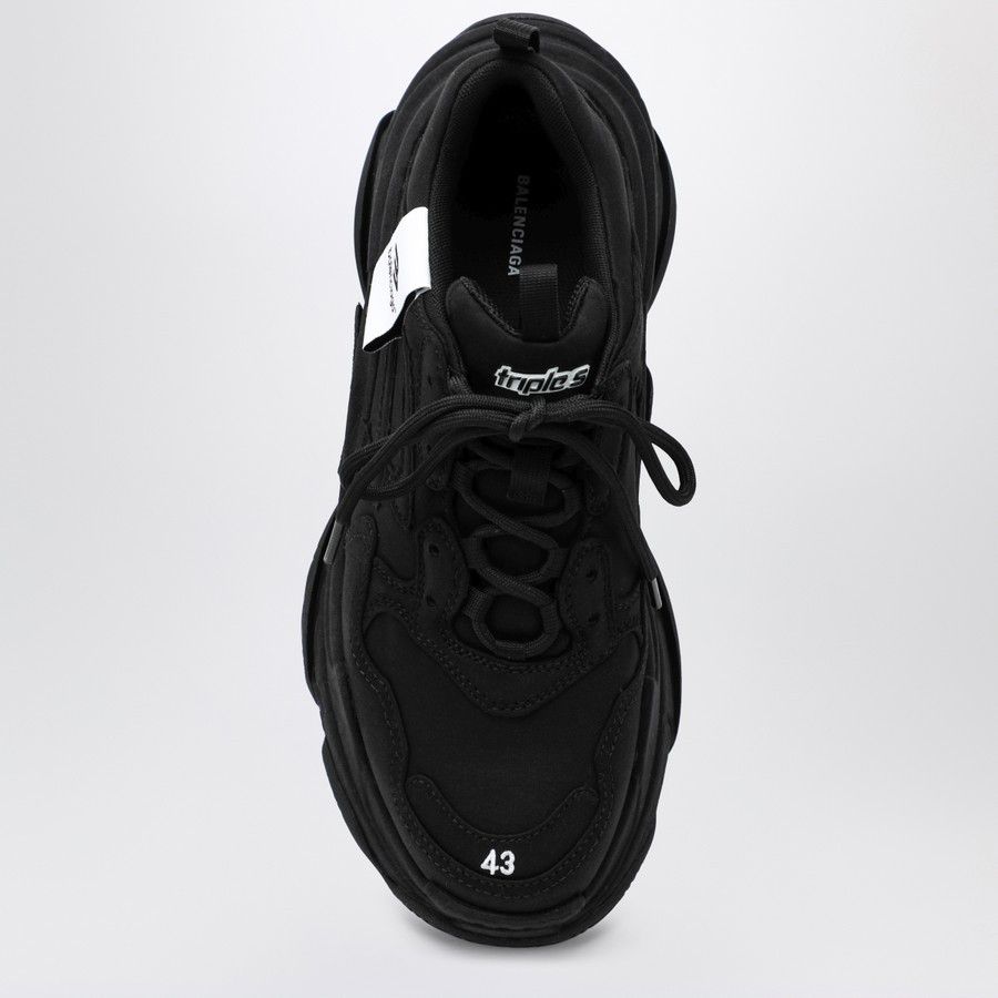 Balenciaga o1d2blof0226 Triple S Sporty Sneakers in Black Size US 10 / EU 43 - 3 Thumbnail