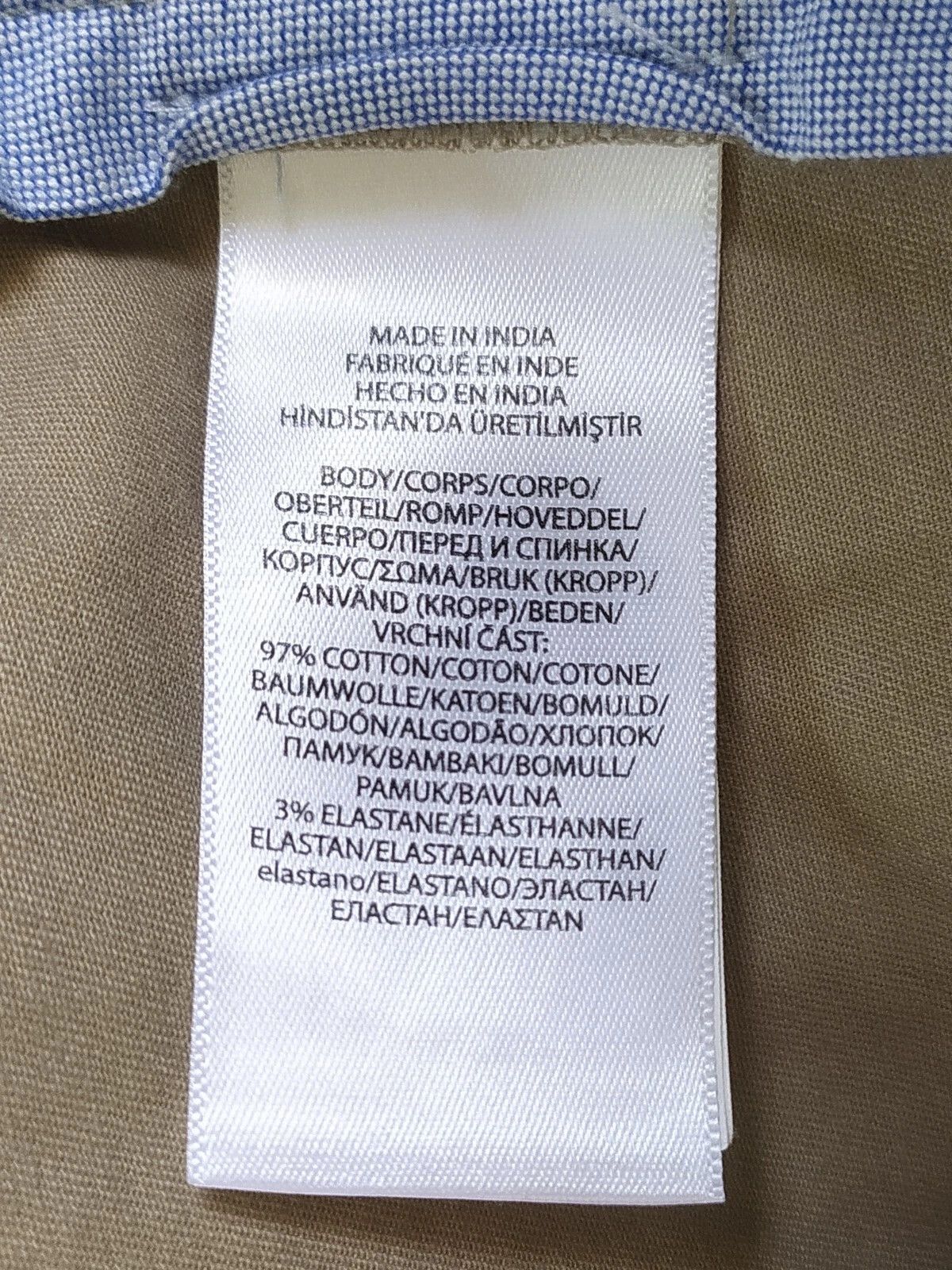 Polo Ralph Lauren Polo Ralph Lauren Stretch Straight Fit Chino Pant FTP 0083 Size US 33 - 8 Thumbnail