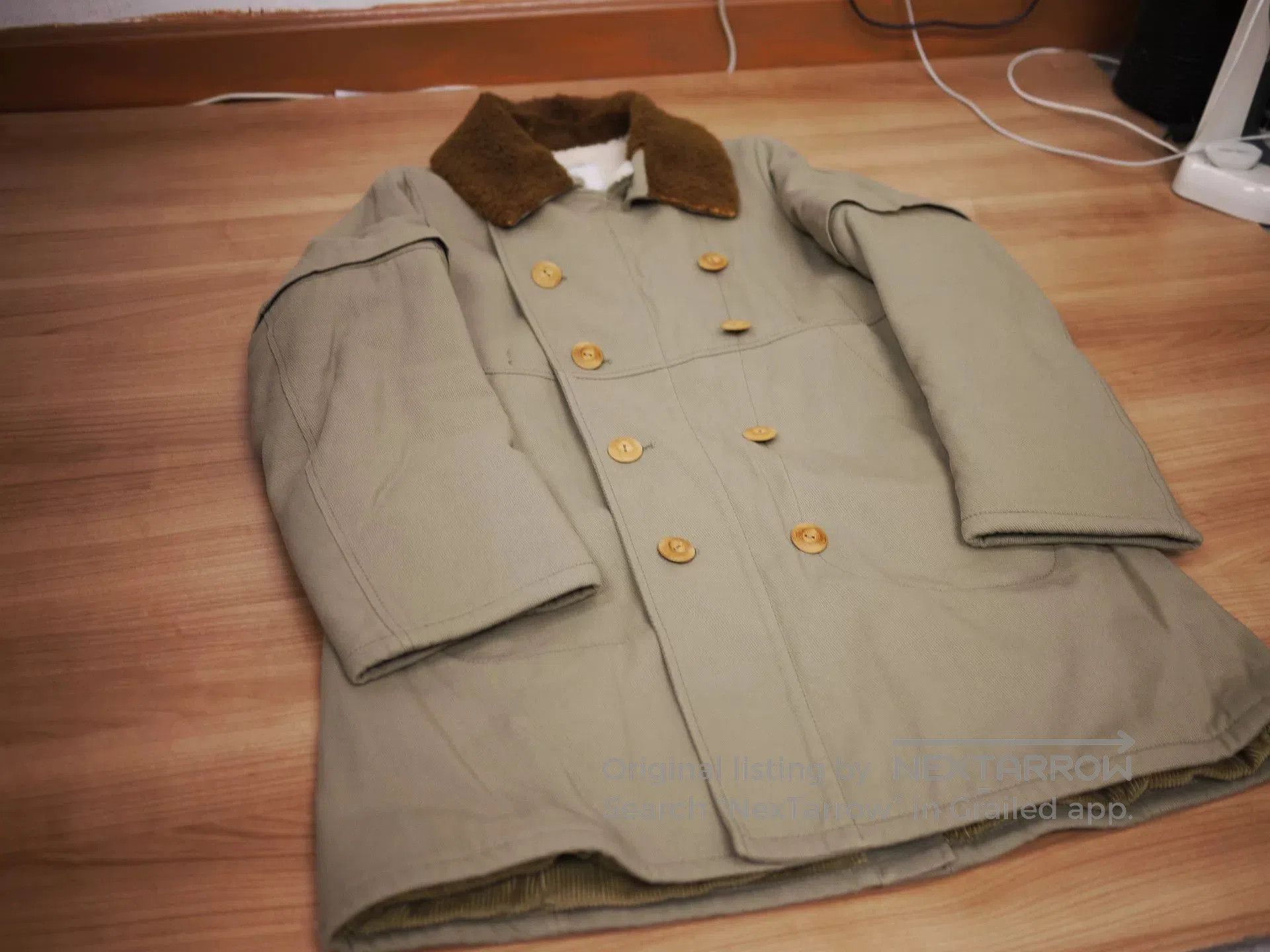 Visvim visvim howland sheepskin jacket in khaki. Size US S / EU 44-46 / 1 - 2 Thumbnail