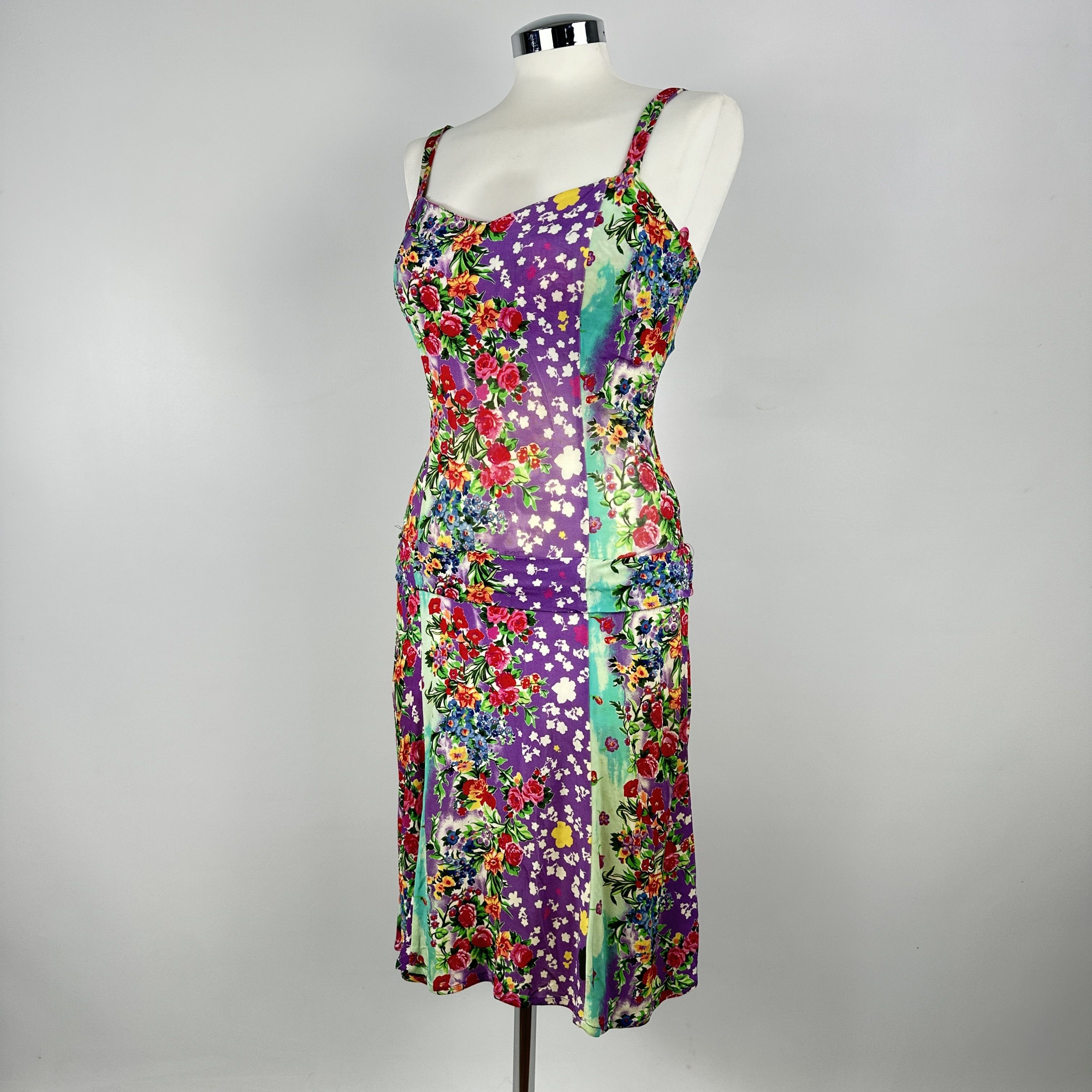 Versace Jeans Couture Abito Versace Jeans Couture Bretelline – 40 IT Size S / US 4 / IT 40 - 6 Thumbnail