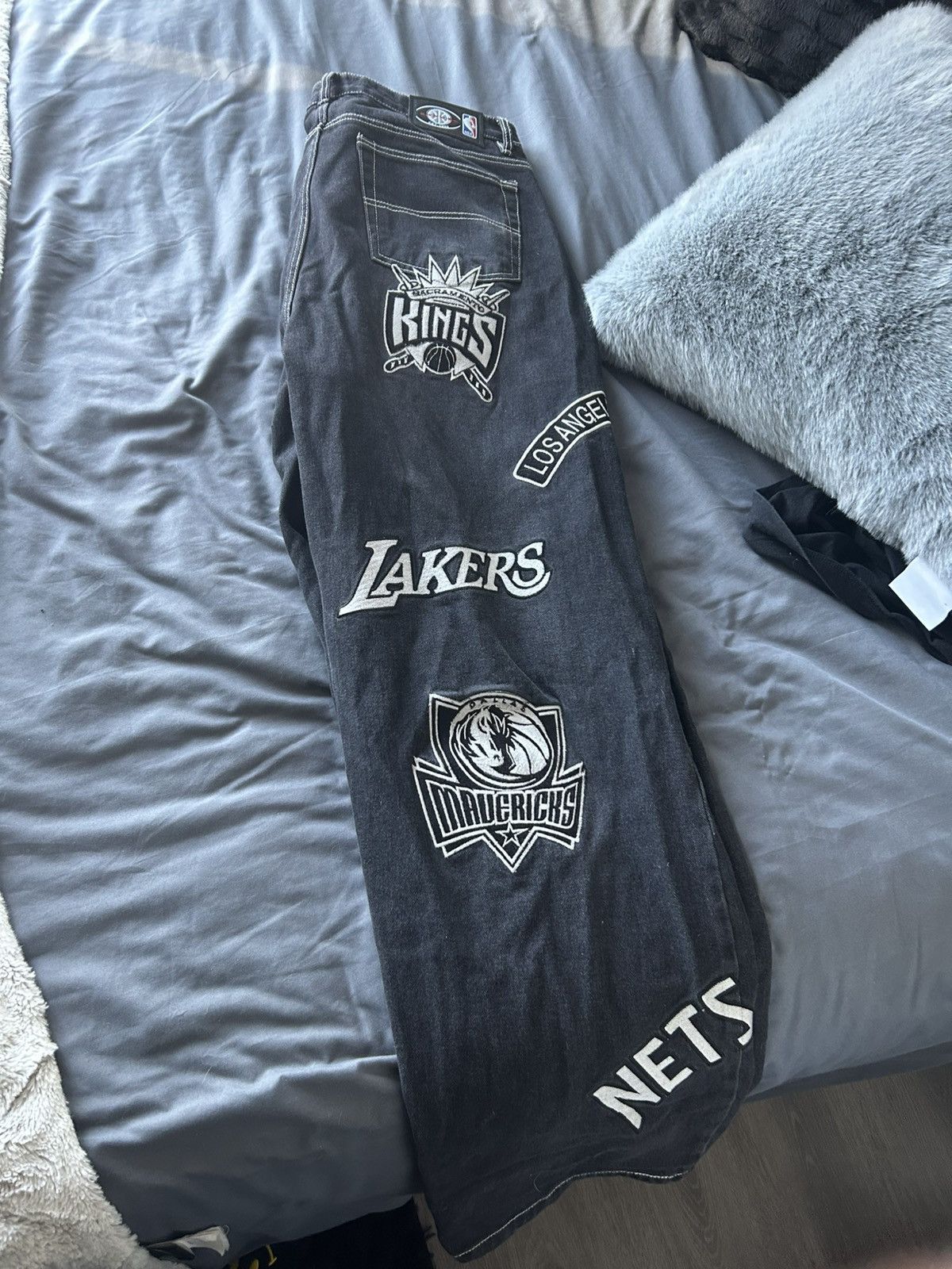 NBA NBA Embroidered baggy denim Size US 36 / EU 52 - 5 Thumbnail